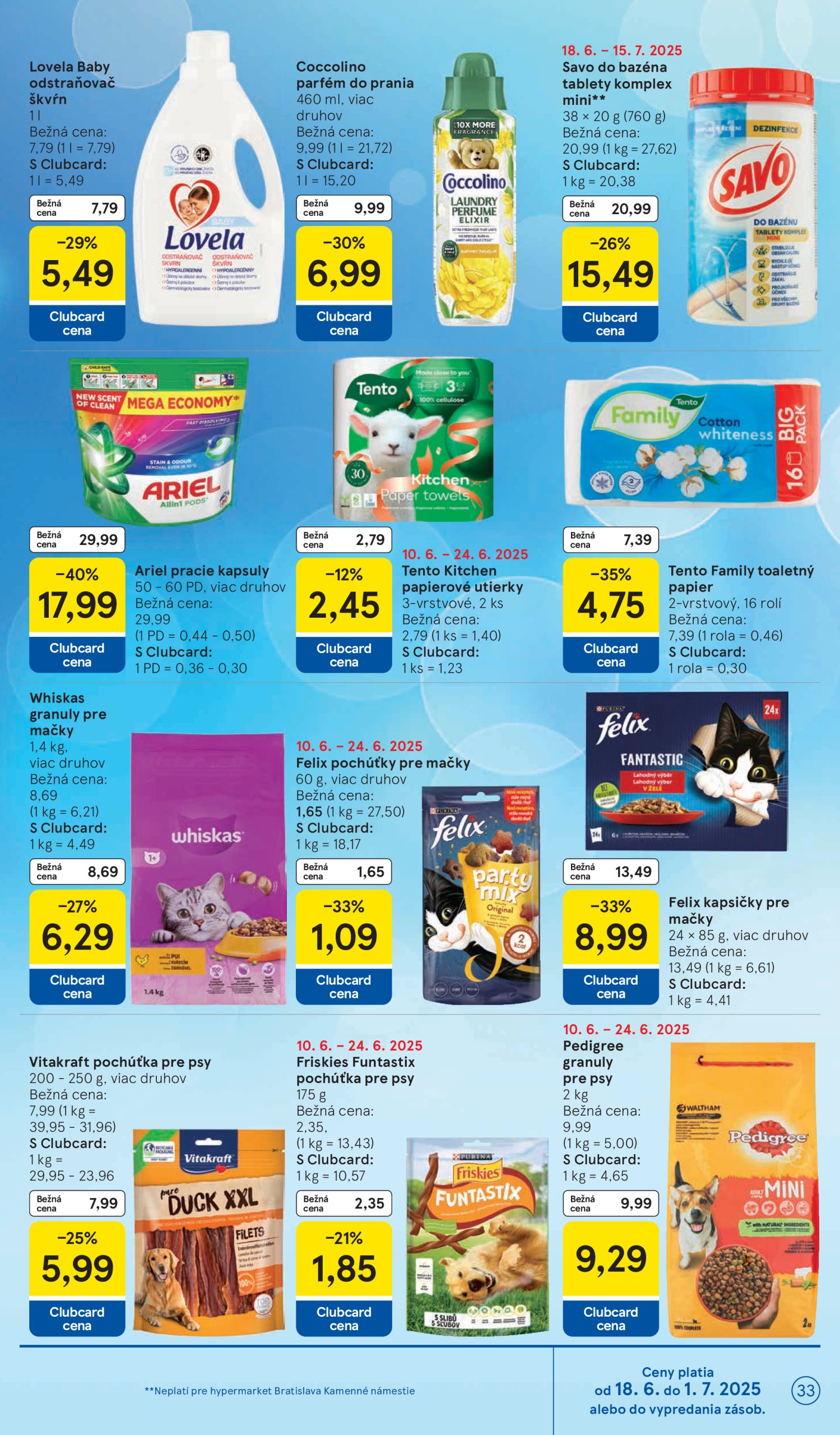 tesco - Leták Tesco platný od 18.06. do 24.06. - page: 33 tesco - Leták Tesco platný od 18.06. do 24.06. - page: 33