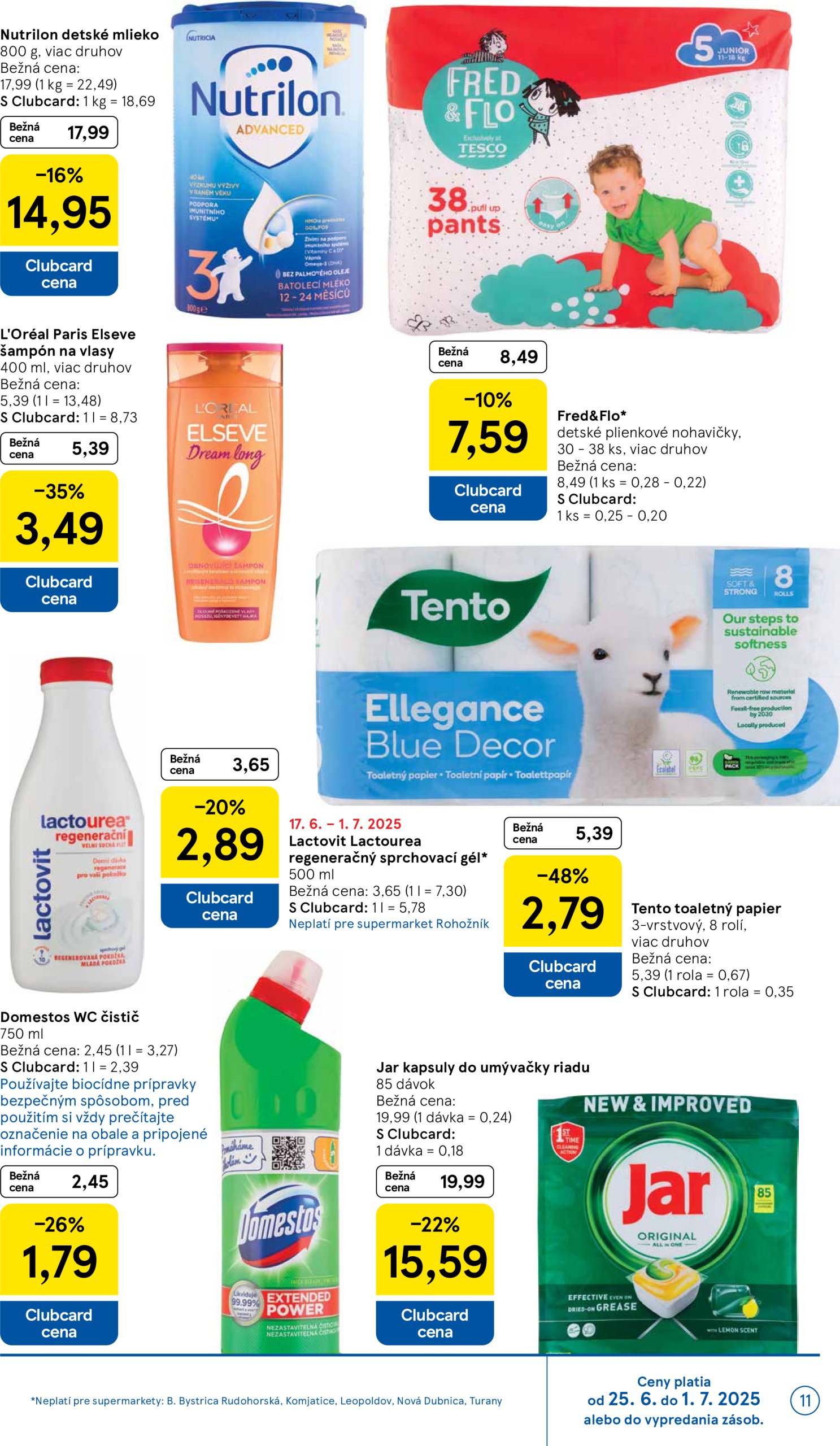 tesco - Leták Tesco - Supermarket platný od 25.06. do 01.07. - page: 11