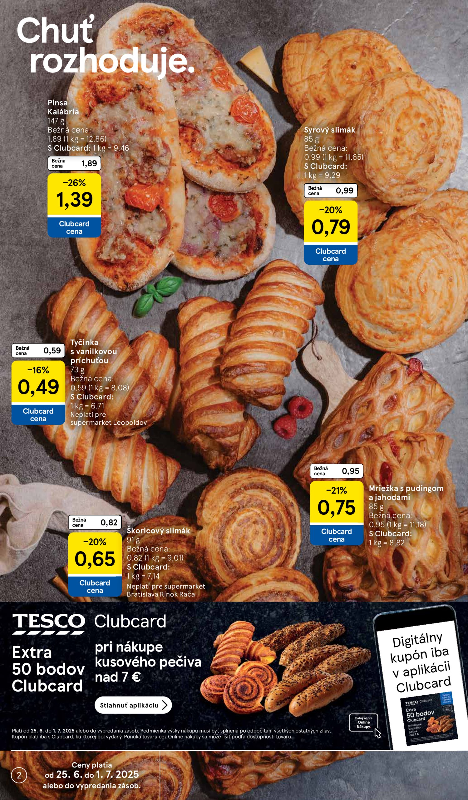 tesco - Leták Tesco - Supermarket platný od 25.06. do 01.07. - page: 2