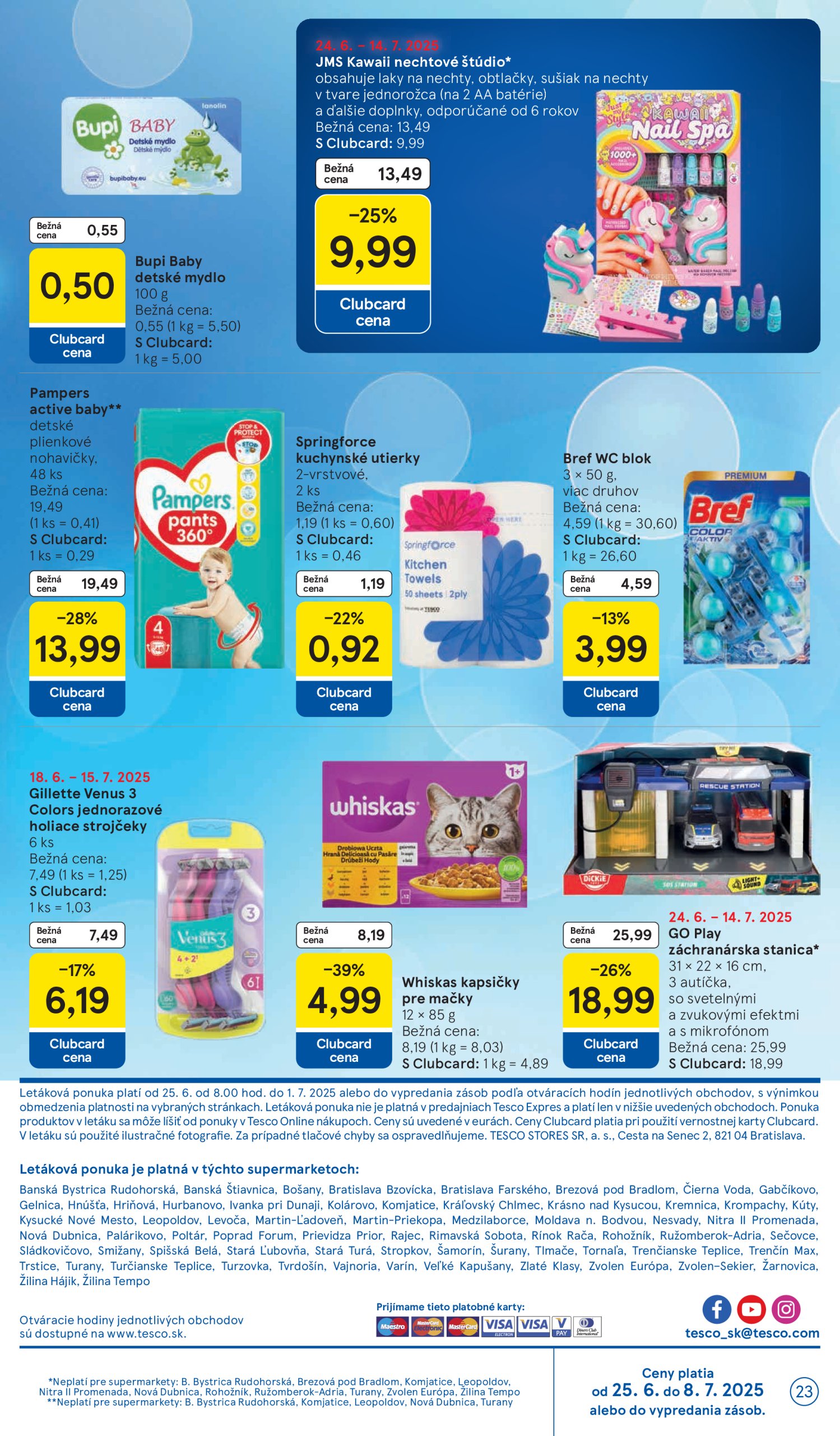 tesco - Leták Tesco - Supermarket platný od 25.06. do 01.07. - page: 23