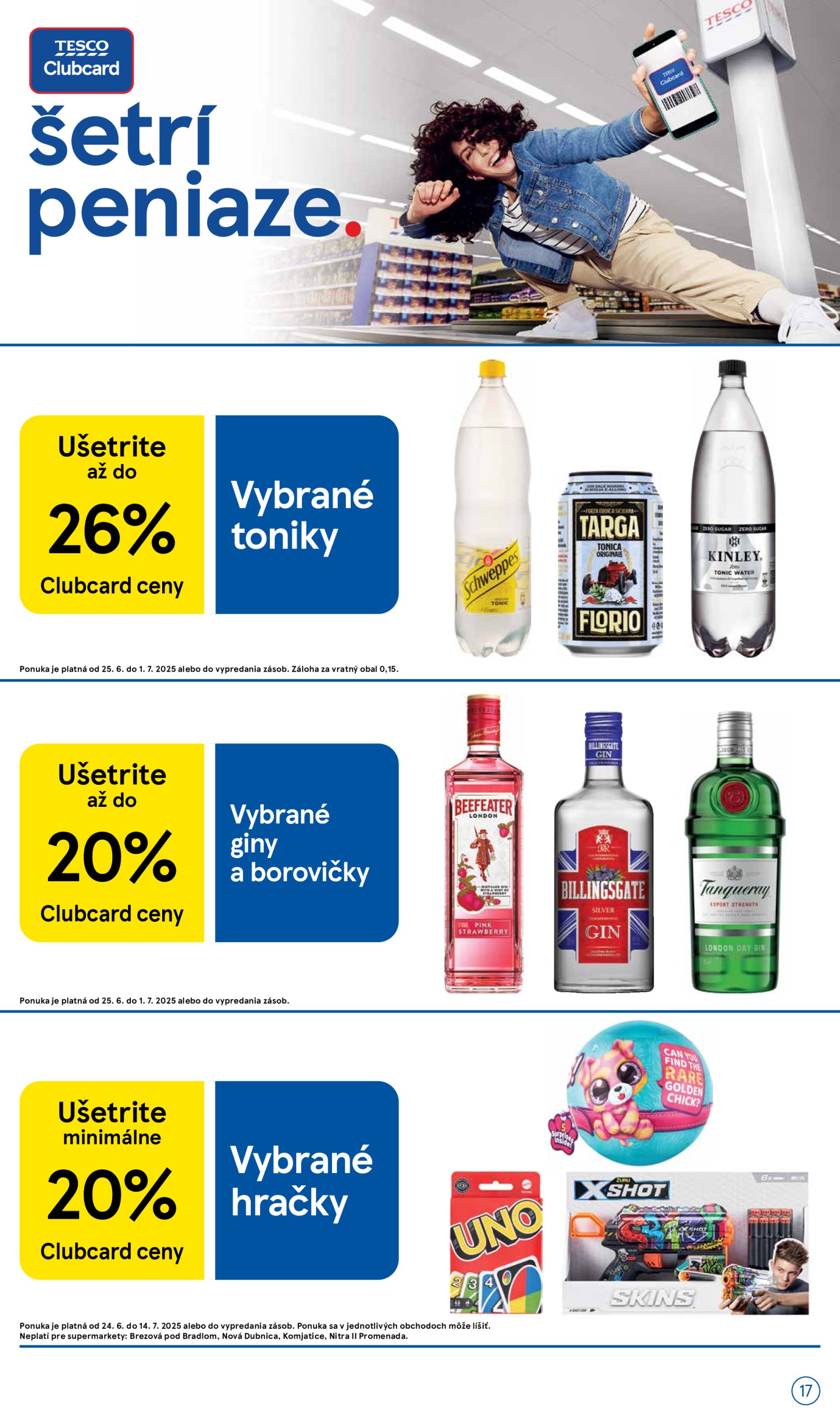 tesco - Leták Tesco - Supermarket platný od 25.06. do 01.07. - page: 17