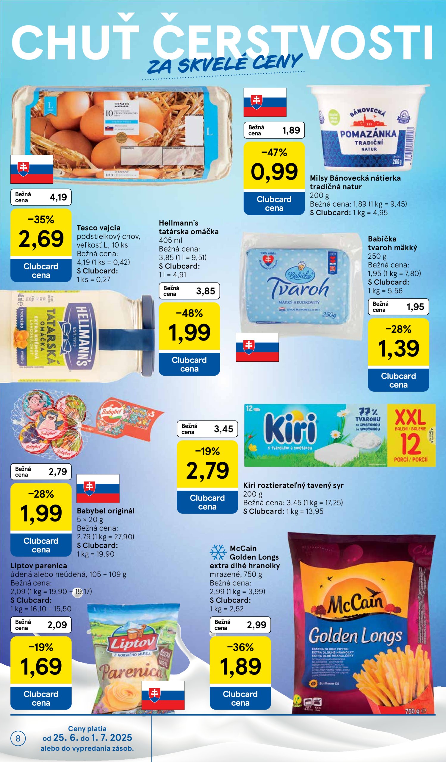 tesco - Leták Tesco - Supermarket platný od 25.06. do 01.07. - page: 8
