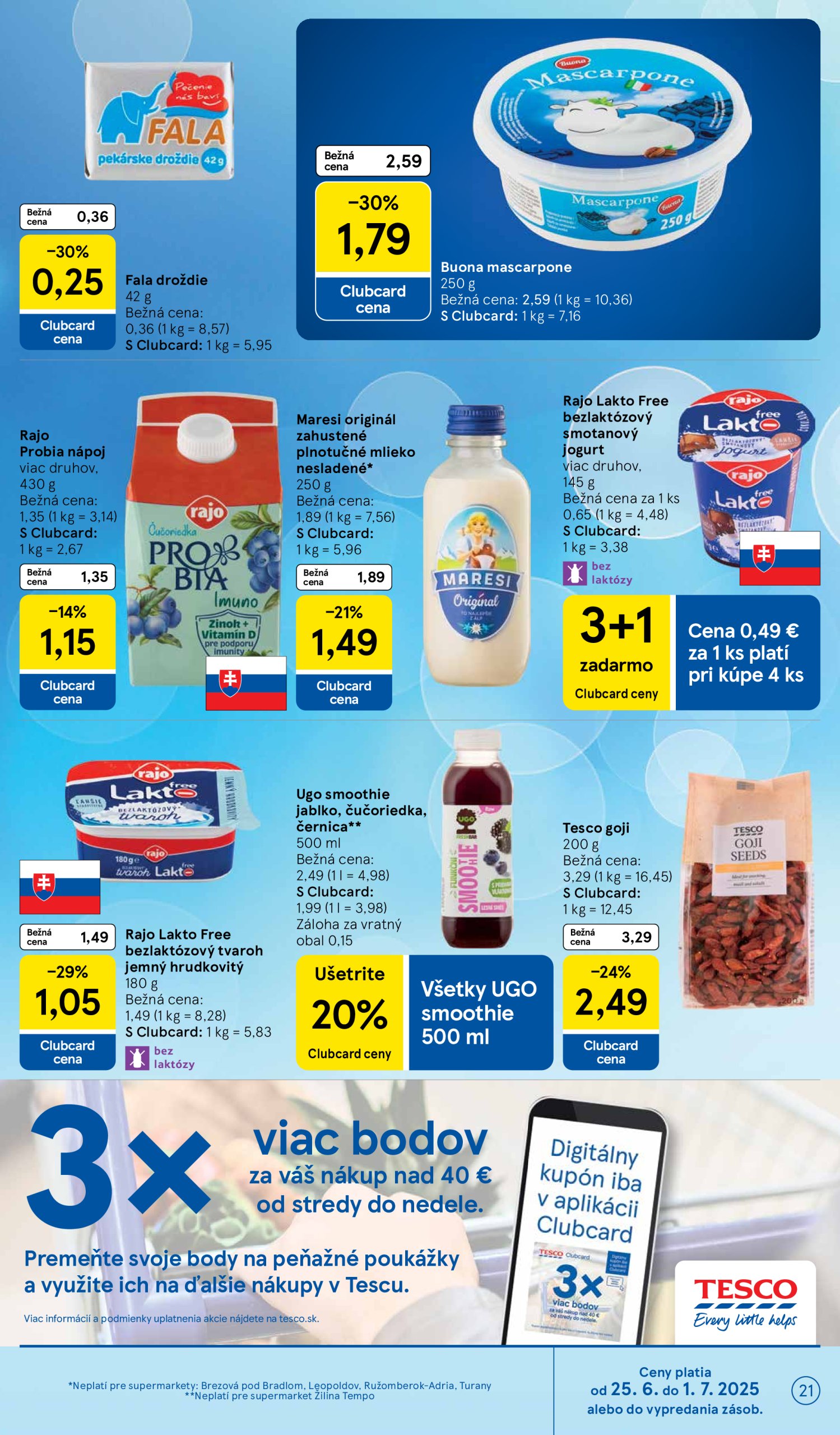 tesco - Leták Tesco - Supermarket platný od 25.06. do 01.07. - page: 21