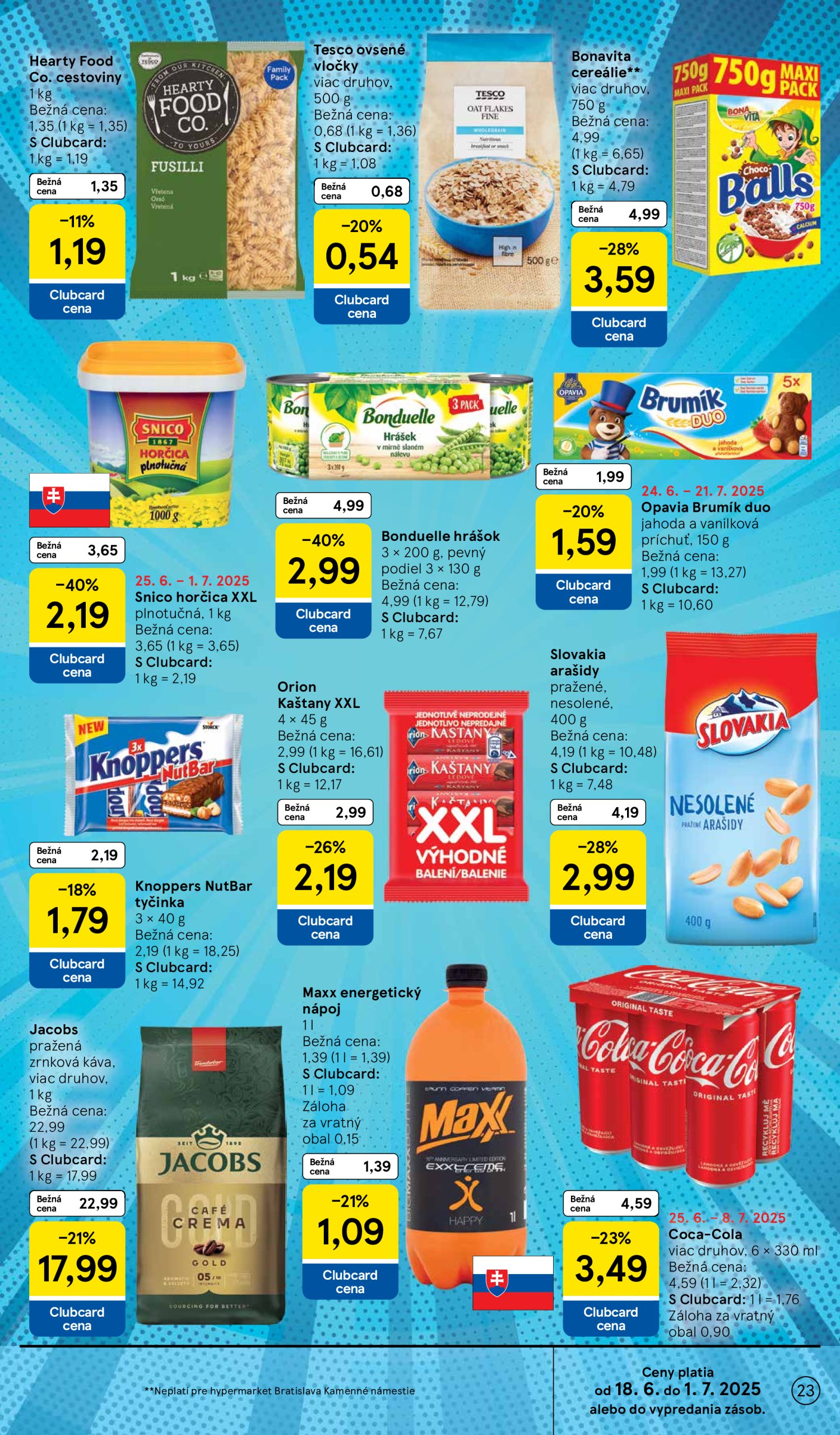 tesco - Leták Tesco platný od 25.06. do 01.07. - page: 23 tesco - Leták Tesco platný od 25.06. do 01.07. - page: 23