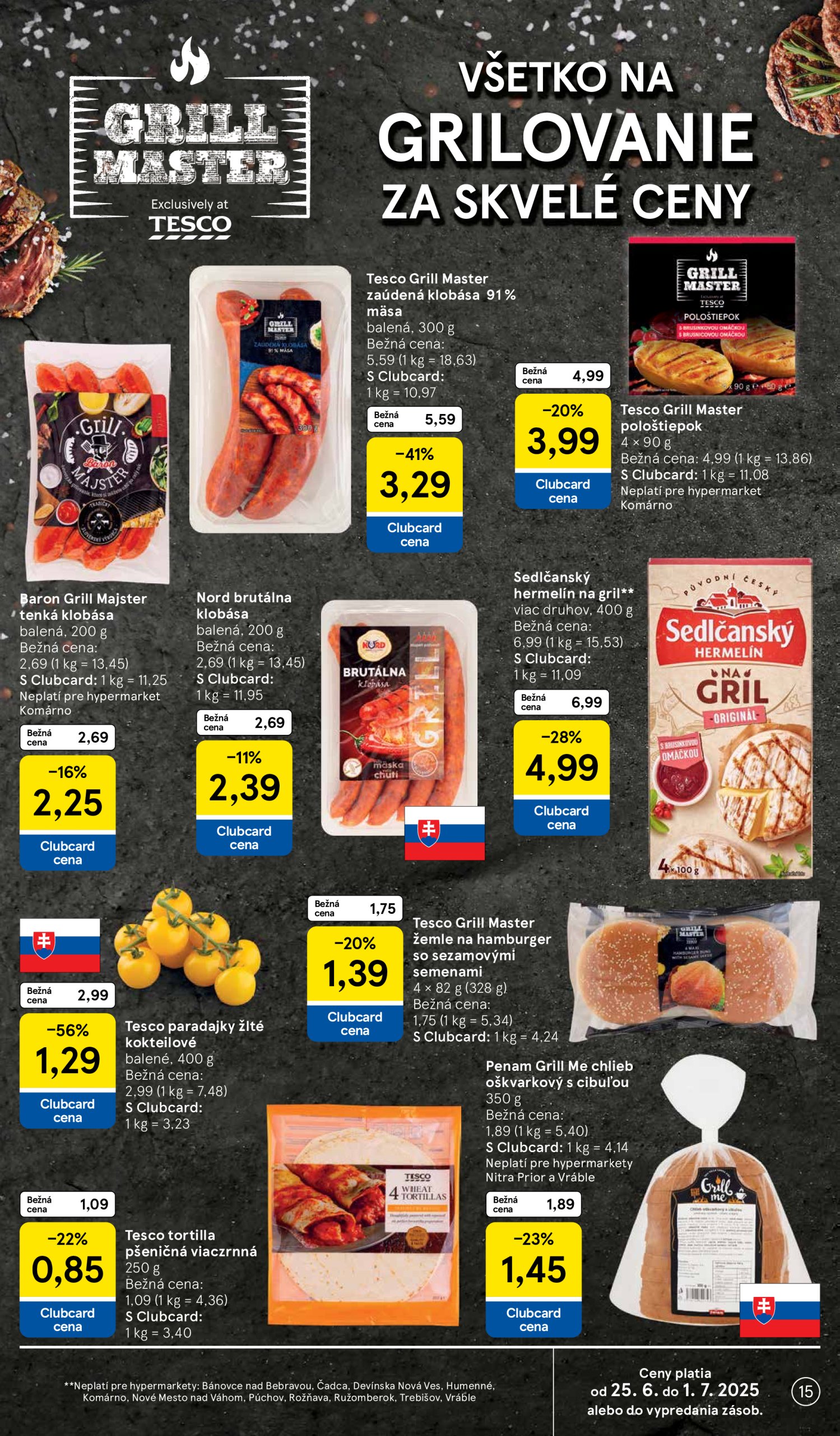 tesco - Leták Tesco platný od 25.06. do 01.07. - page: 15 tesco - Leták Tesco platný od 25.06. do 01.07. - page: 15