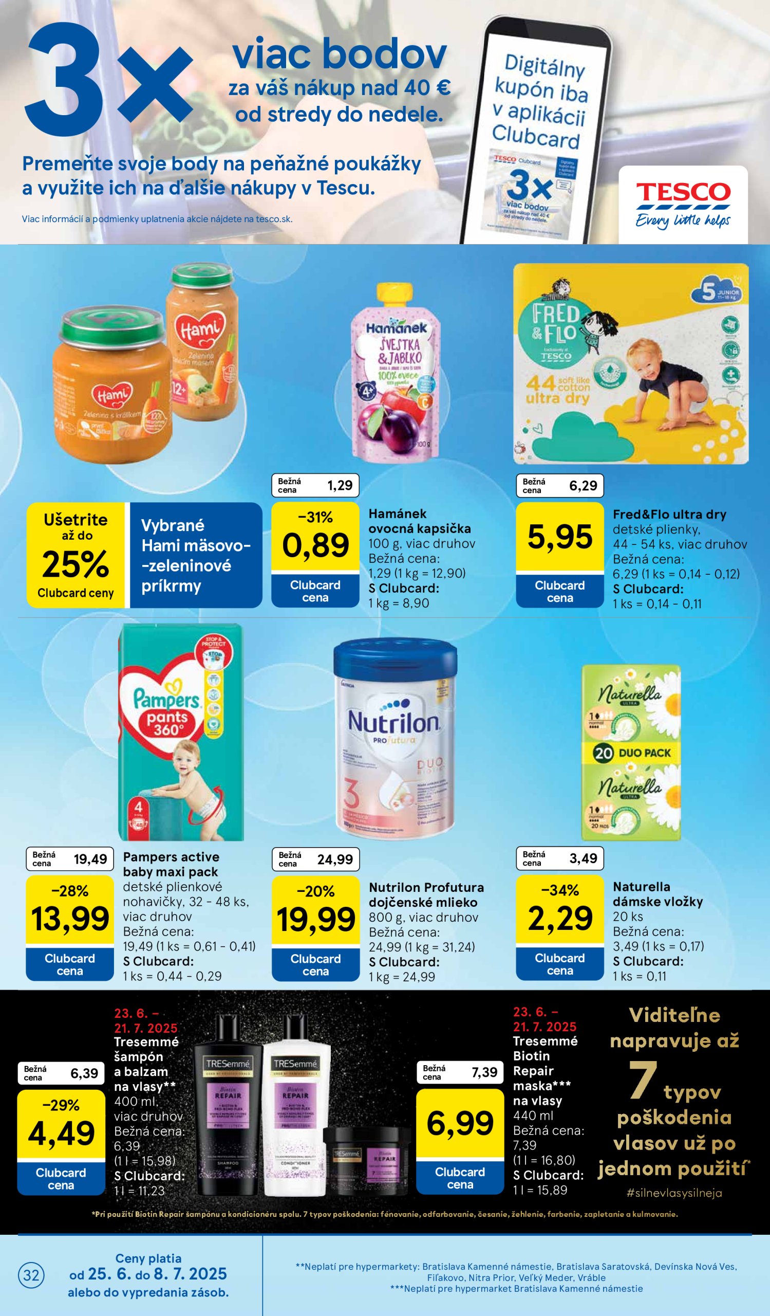 tesco - Leták Tesco platný od 25.06. do 01.07. - page: 32 tesco - Leták Tesco platný od 25.06. do 01.07. - page: 32