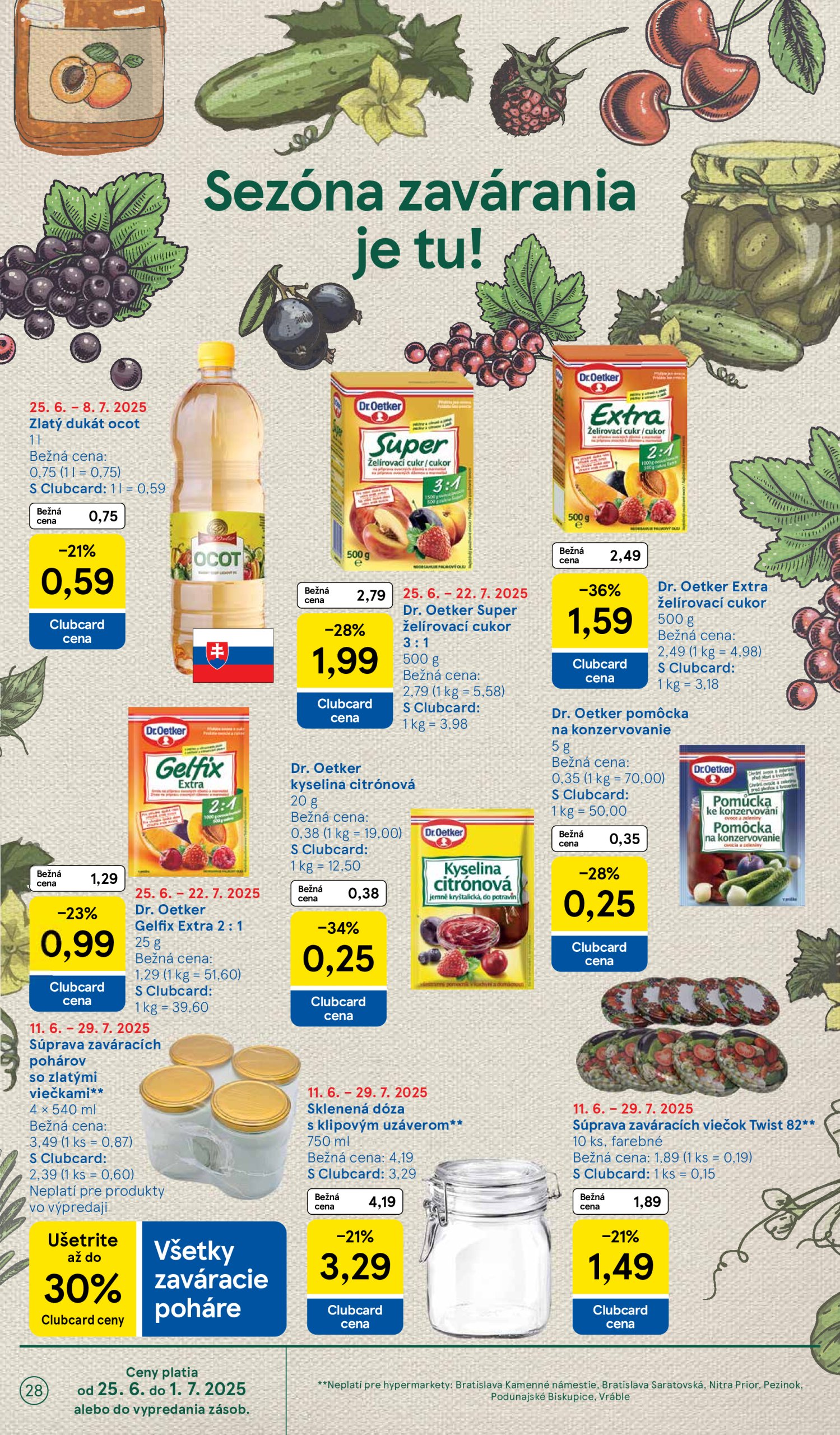 tesco - Leták Tesco platný od 25.06. do 01.07. - page: 28 tesco - Leták Tesco platný od 25.06. do 01.07. - page: 28
