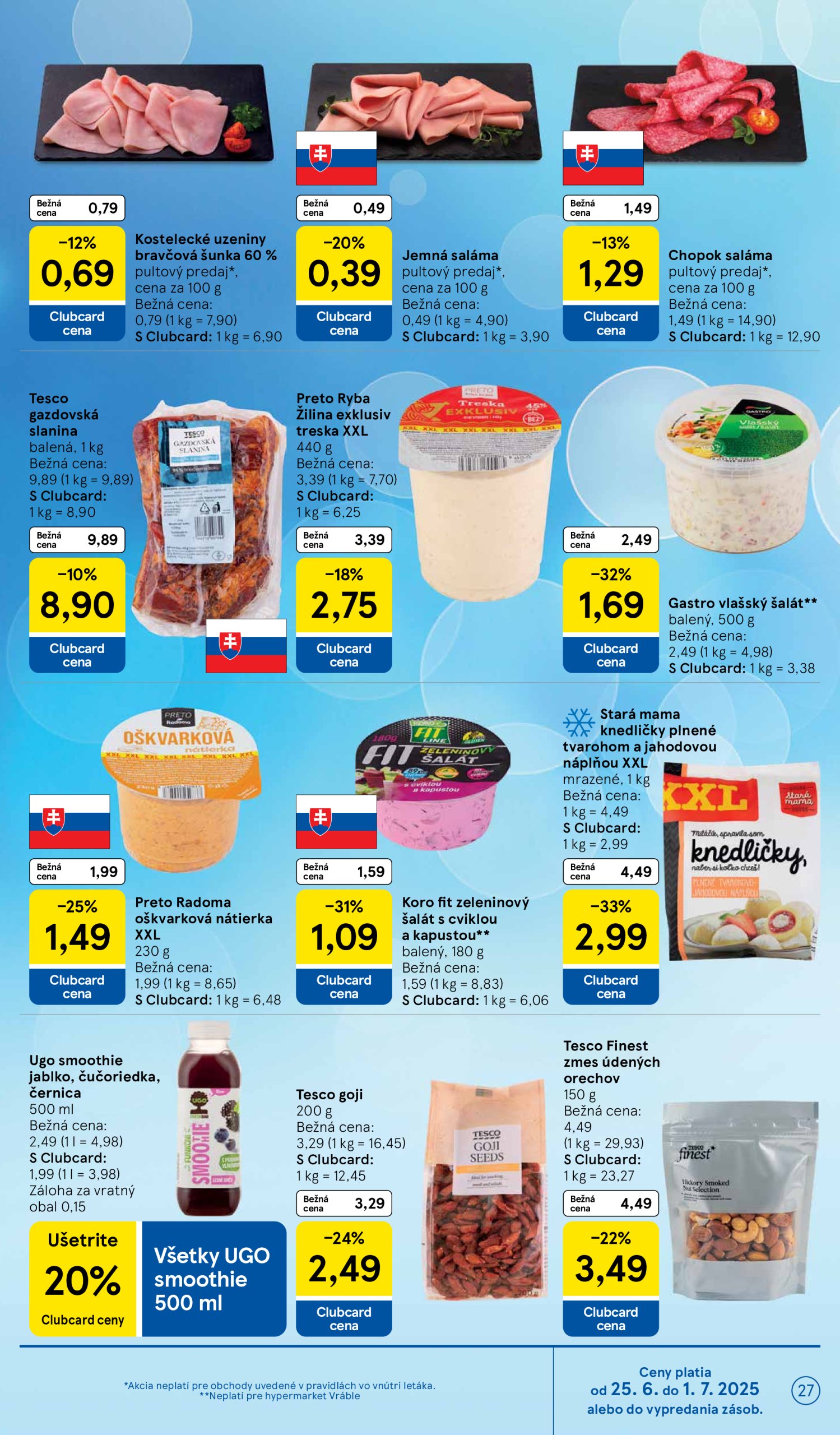 tesco - Leták Tesco platný od 25.06. do 01.07. - page: 27 tesco - Leták Tesco platný od 25.06. do 01.07. - page: 27