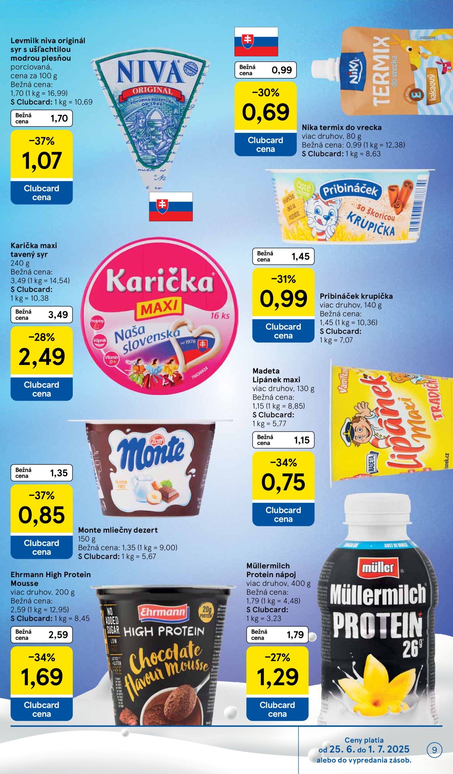 tesco - Leták Tesco platný od 25.06. do 01.07. - page: 9 tesco - Leták Tesco platný od 25.06. do 01.07. - page: 9