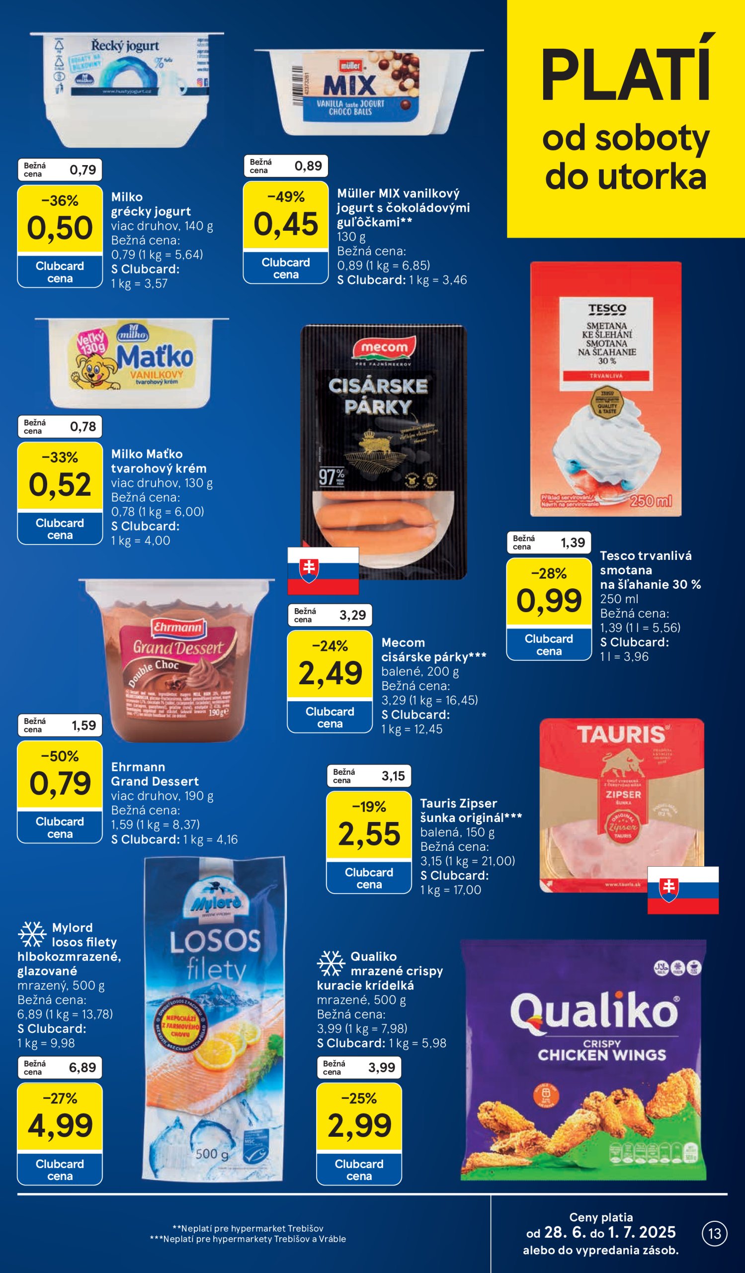 tesco - Leták Tesco platný od 25.06. do 01.07. - page: 13 tesco - Leták Tesco platný od 25.06. do 01.07. - page: 13