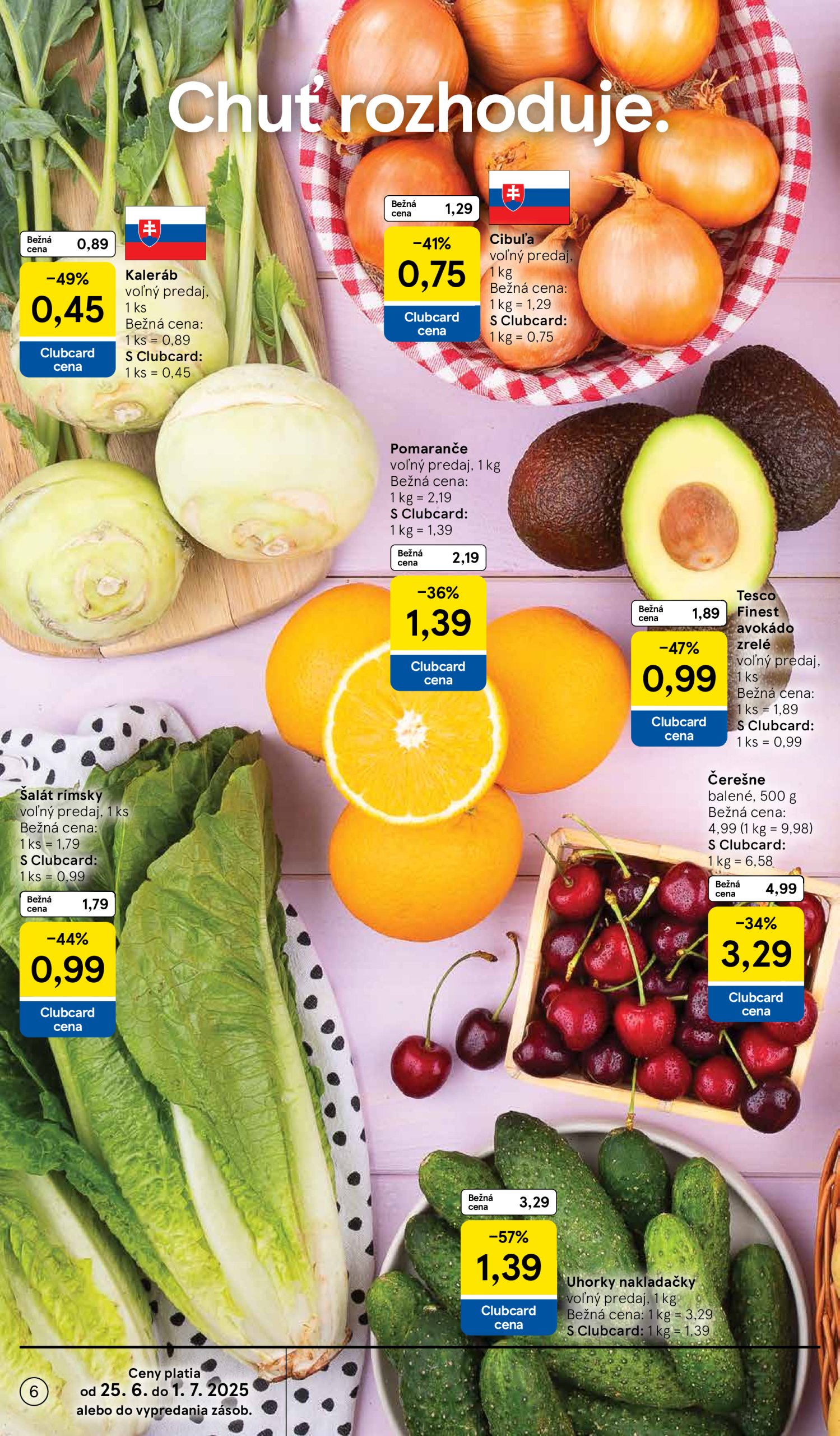 tesco - Leták Tesco platný od 25.06. do 01.07. - page: 6 tesco - Leták Tesco platný od 25.06. do 01.07. - page: 6