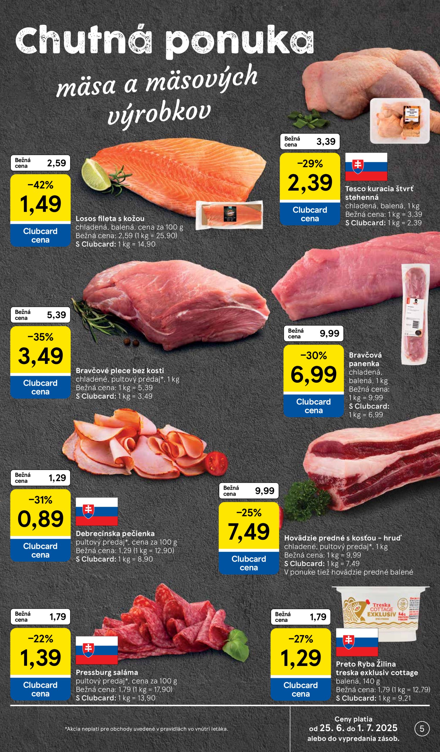 tesco - Leták Tesco platný od 25.06. do 01.07. - page: 5 tesco - Leták Tesco platný od 25.06. do 01.07. - page: 5
