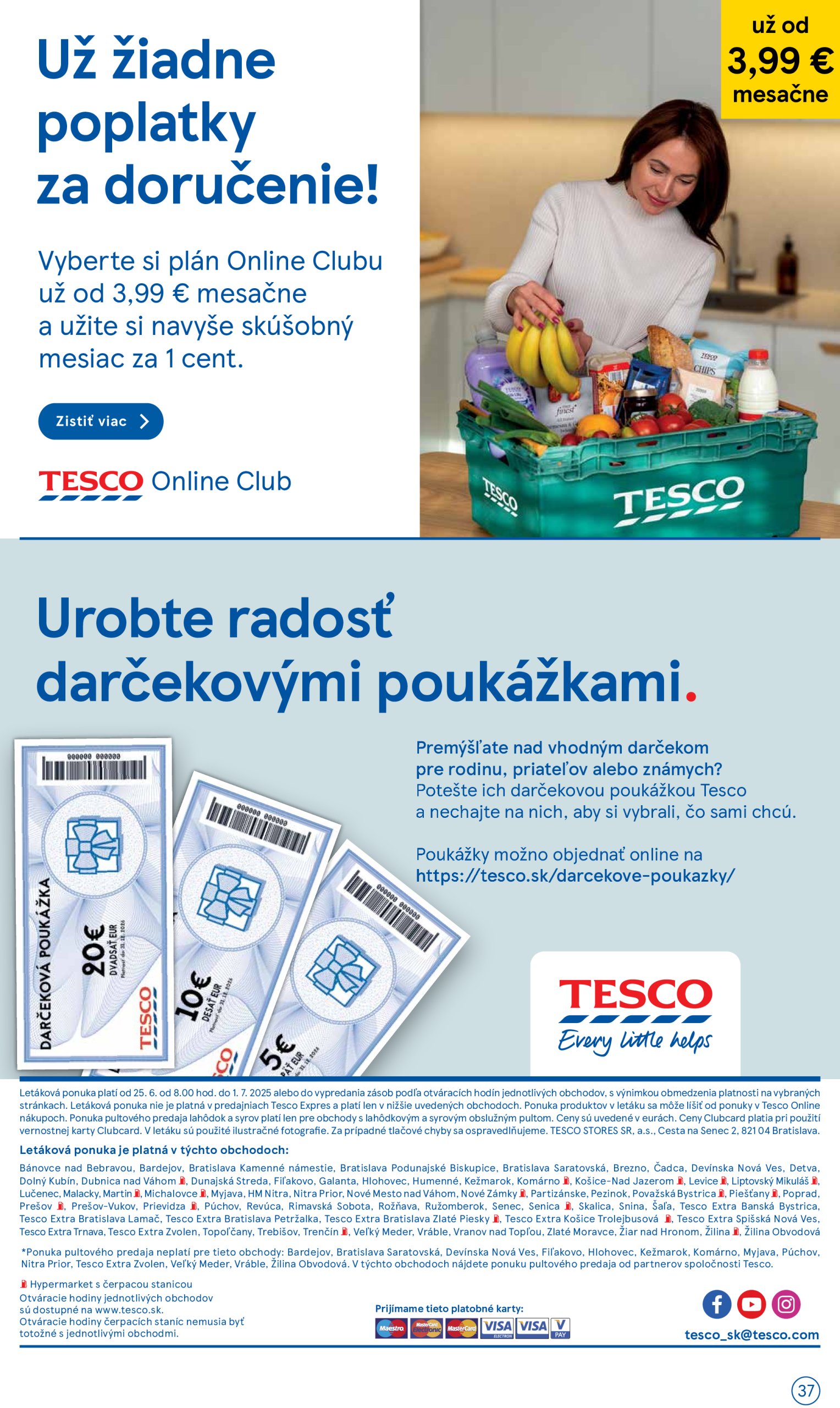 tesco - Leták Tesco platný od 25.06. do 01.07. - page: 37 tesco - Leták Tesco platný od 25.06. do 01.07. - page: 37
