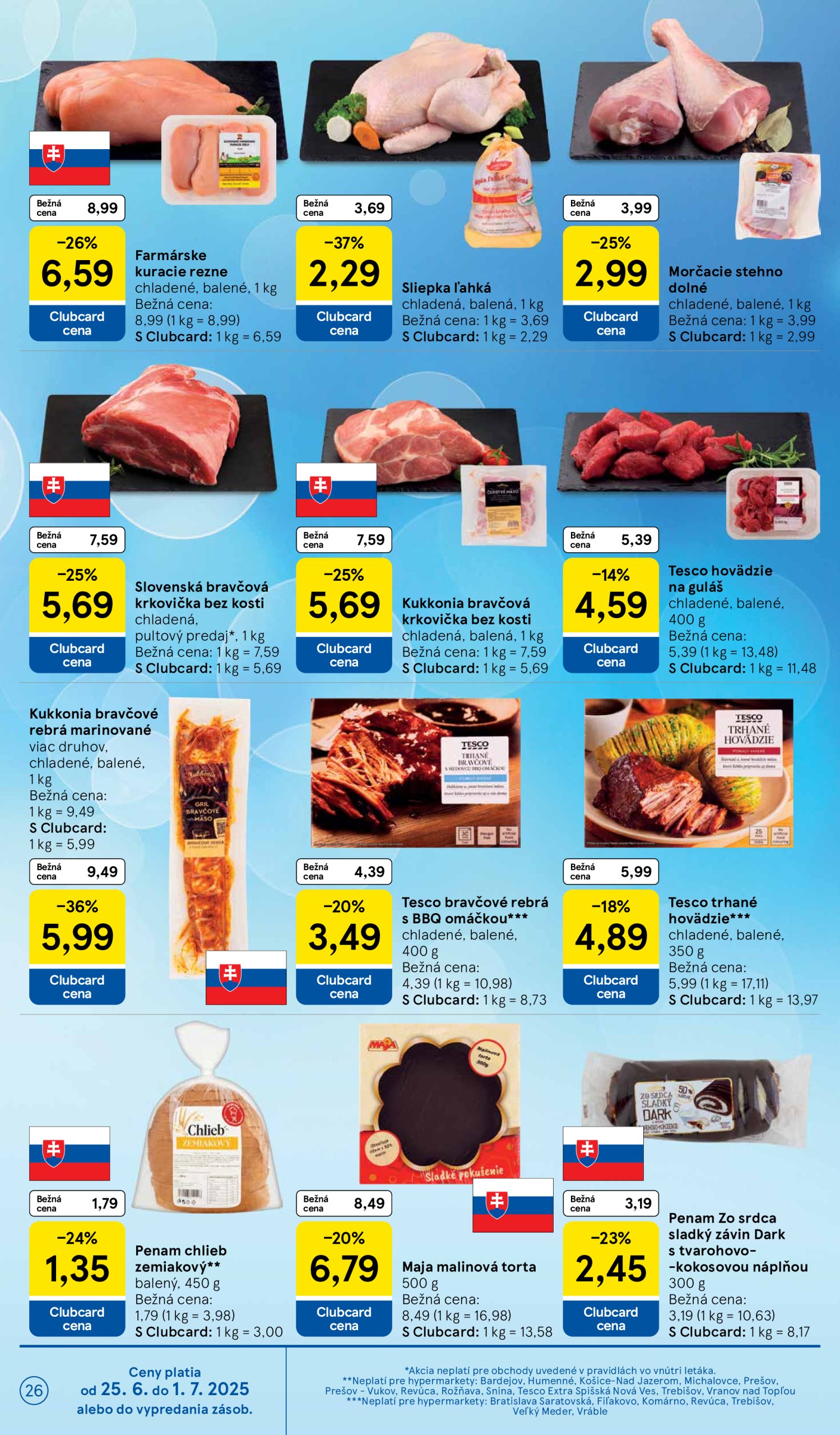 tesco - Leták Tesco platný od 25.06. do 01.07. - page: 26 tesco - Leták Tesco platný od 25.06. do 01.07. - page: 26