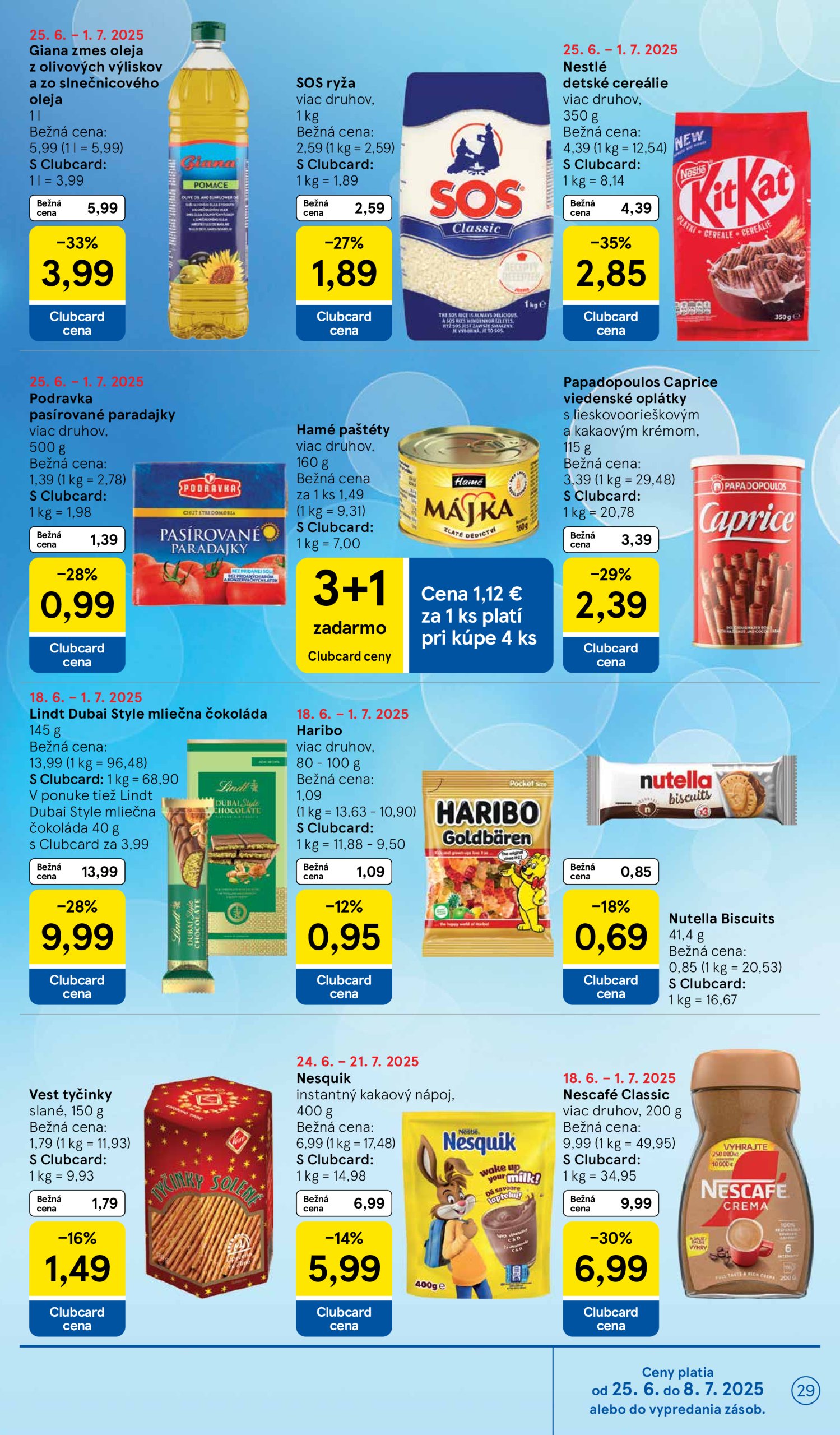 tesco - Leták Tesco platný od 25.06. do 01.07. - page: 29 tesco - Leták Tesco platný od 25.06. do 01.07. - page: 29