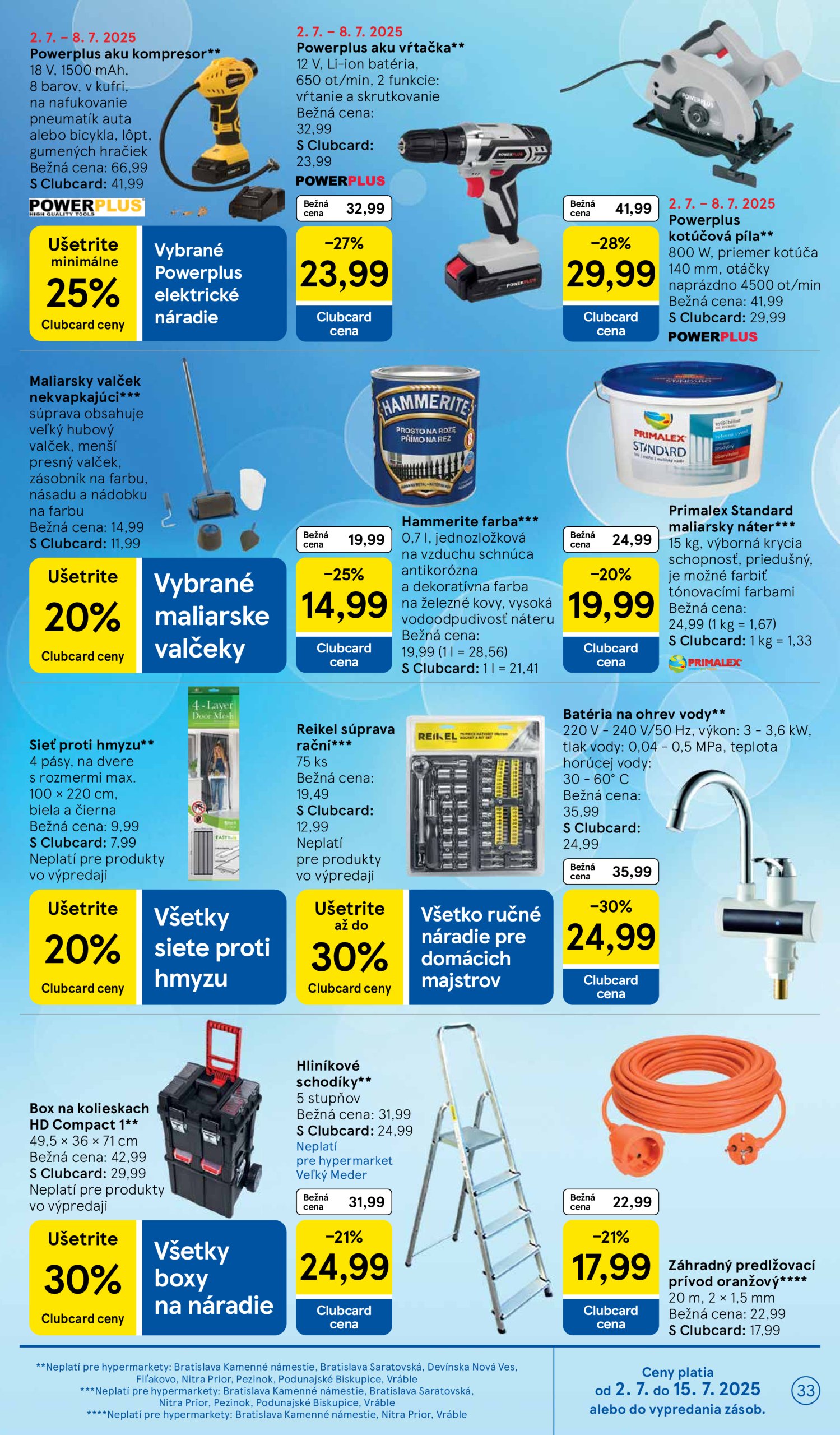 tesco - Leták Tesco platný od 02.07. do 08.07. - page: 33