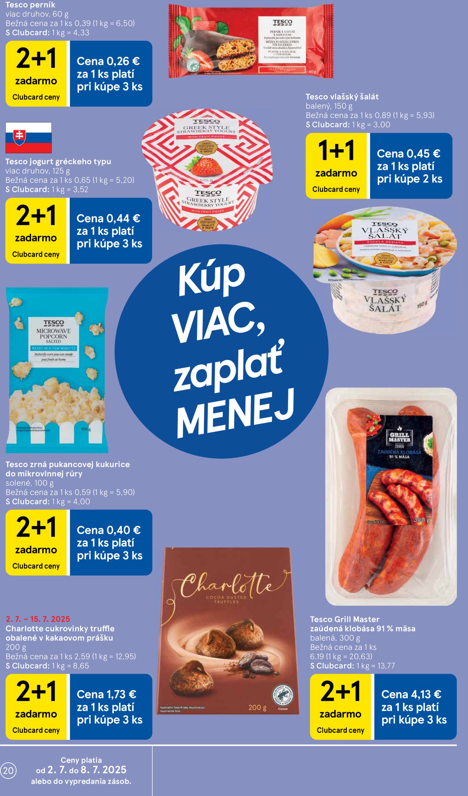 tesco - Leták Tesco platný od 02.07. do 08.07. - page: 20