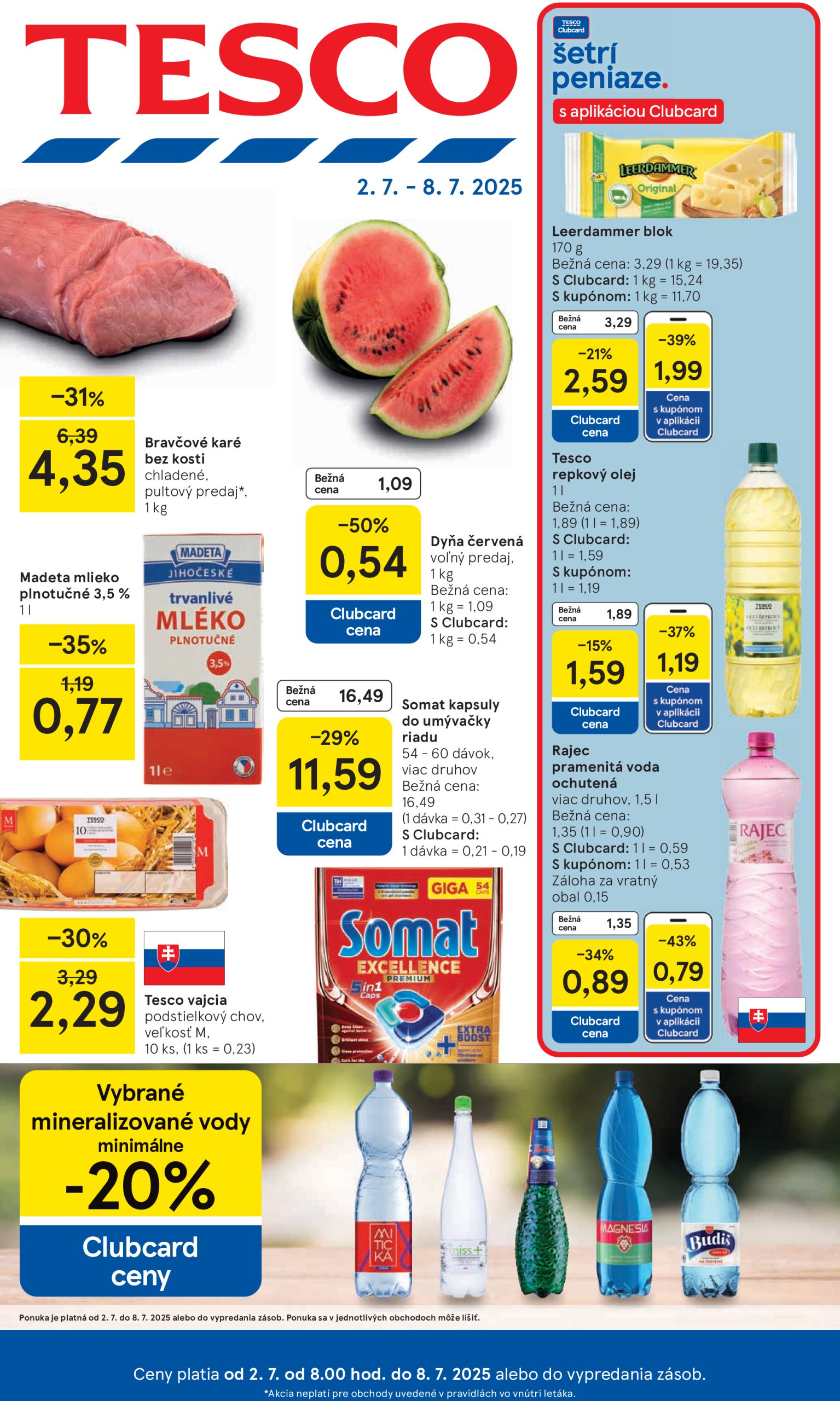 tesco - Leták Tesco platný od 02.07. do 08.07.