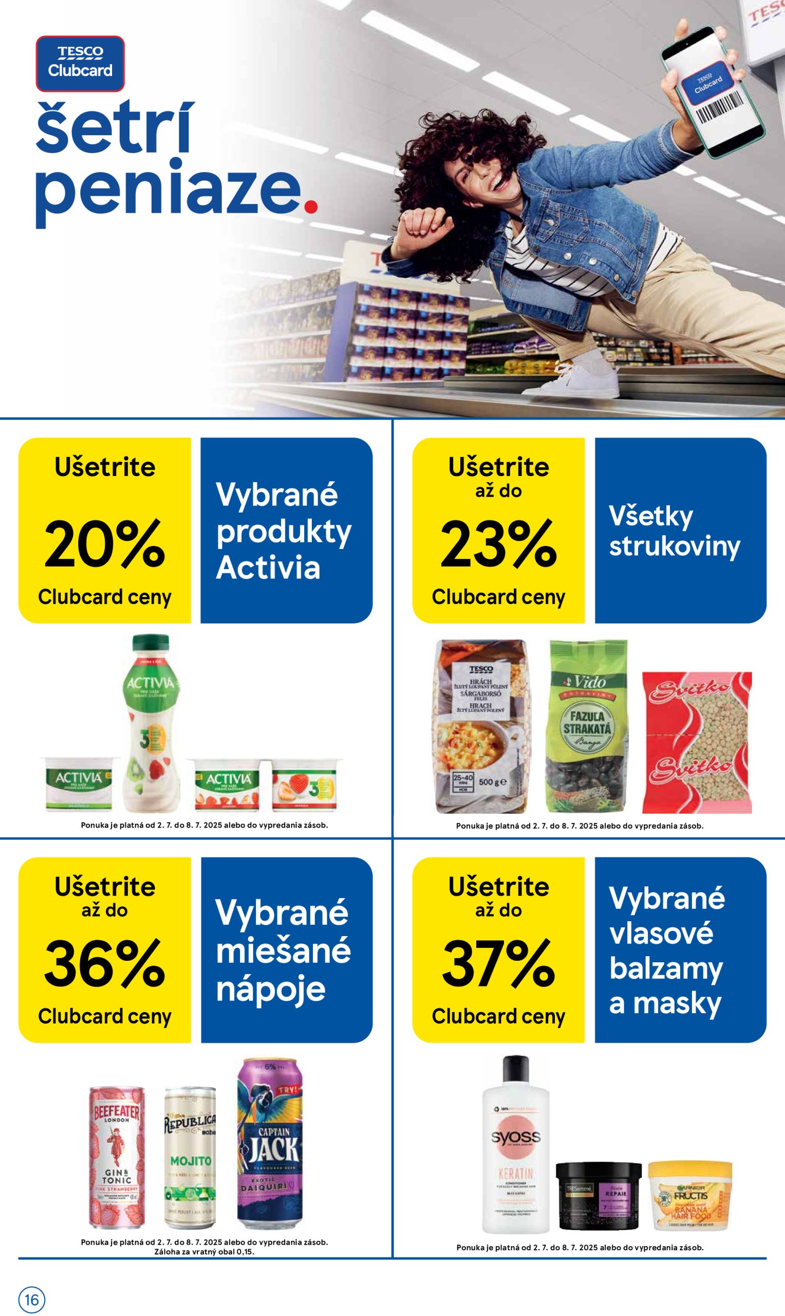 tesco - Leták Tesco supermarket platný od 02.07. do 08.07. - page: 16