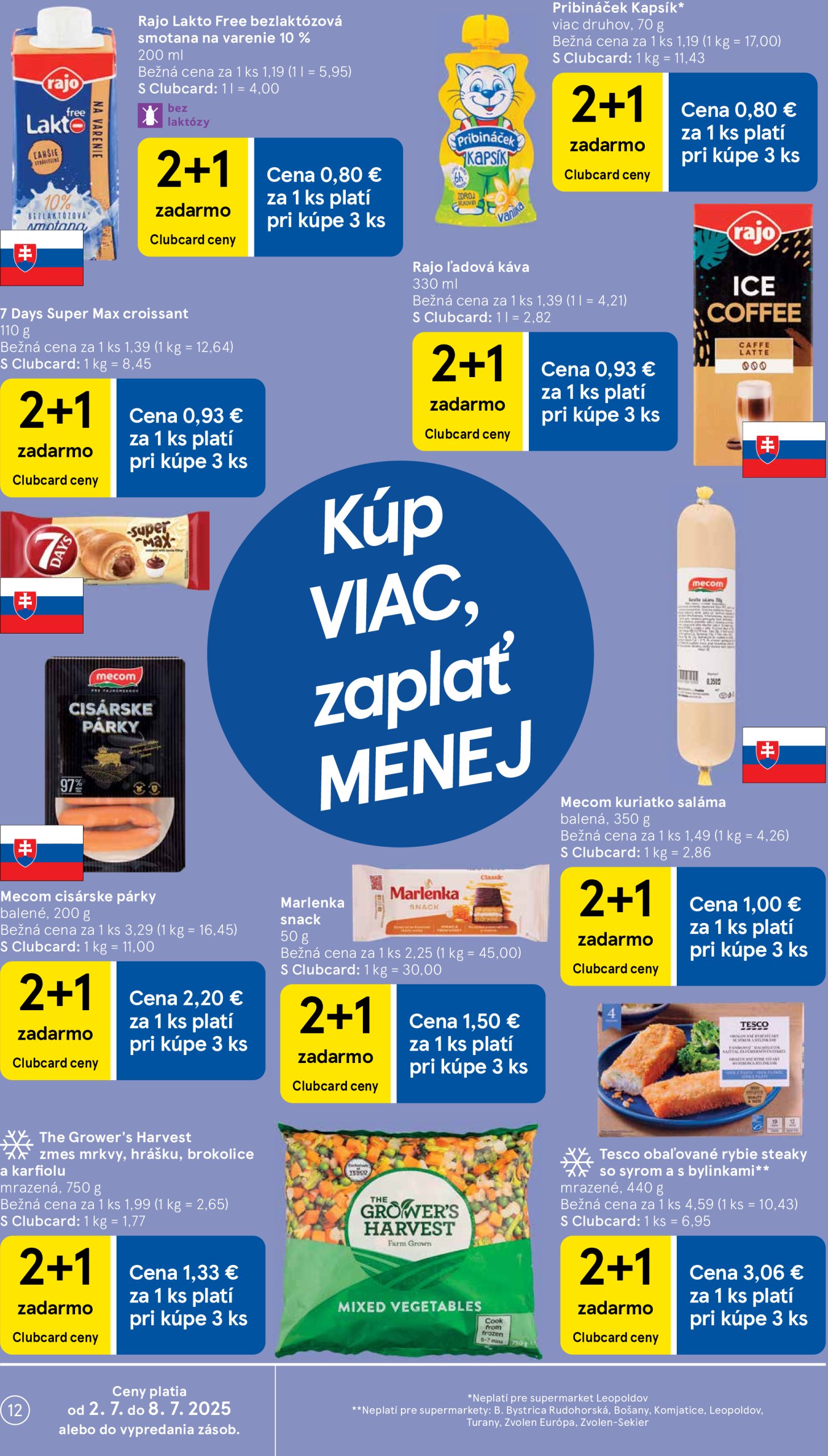 tesco - Leták Tesco supermarket platný od 02.07. do 08.07. - page: 12