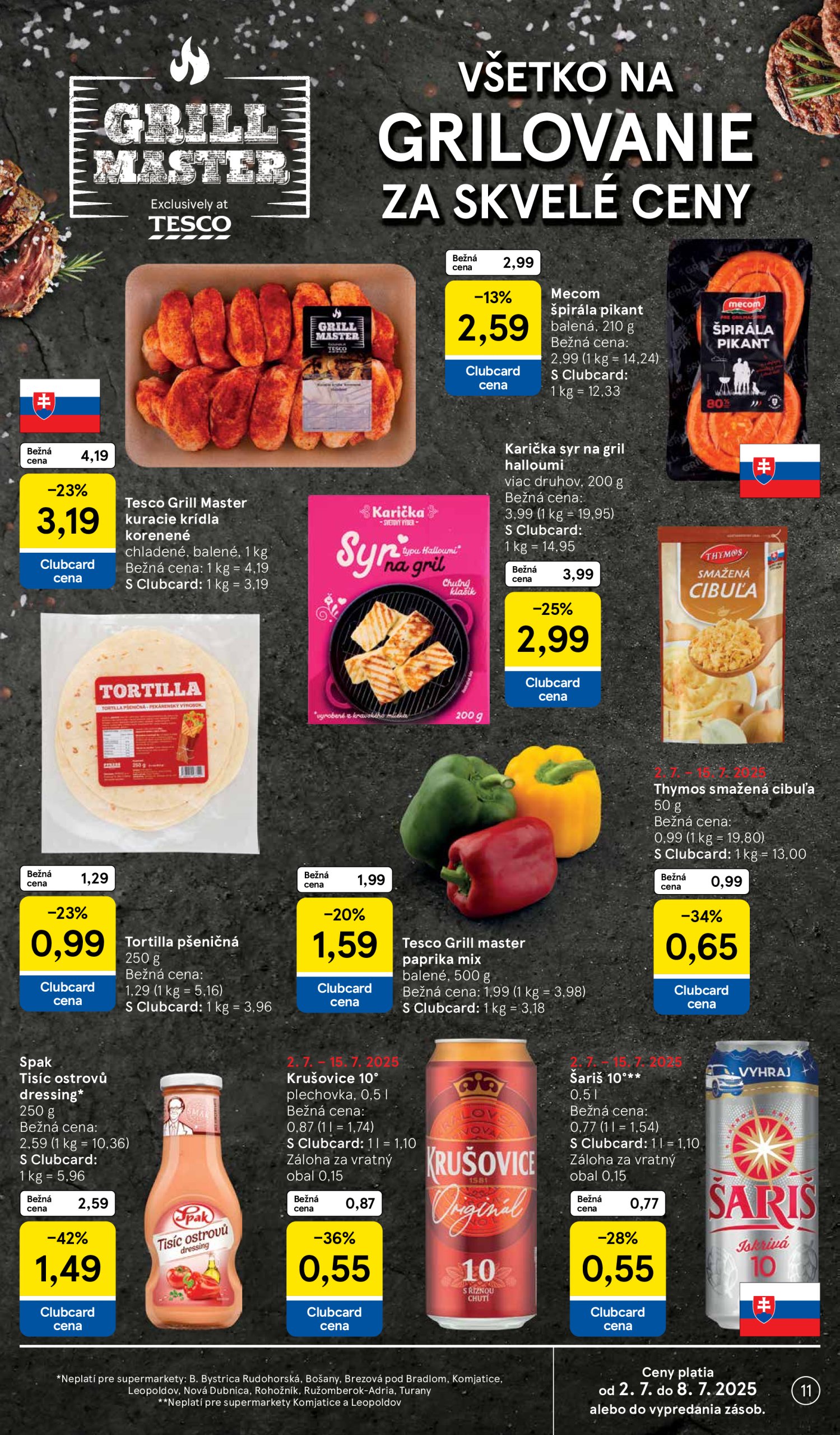 tesco - Leták Tesco supermarket platný od 02.07. do 08.07. - page: 11