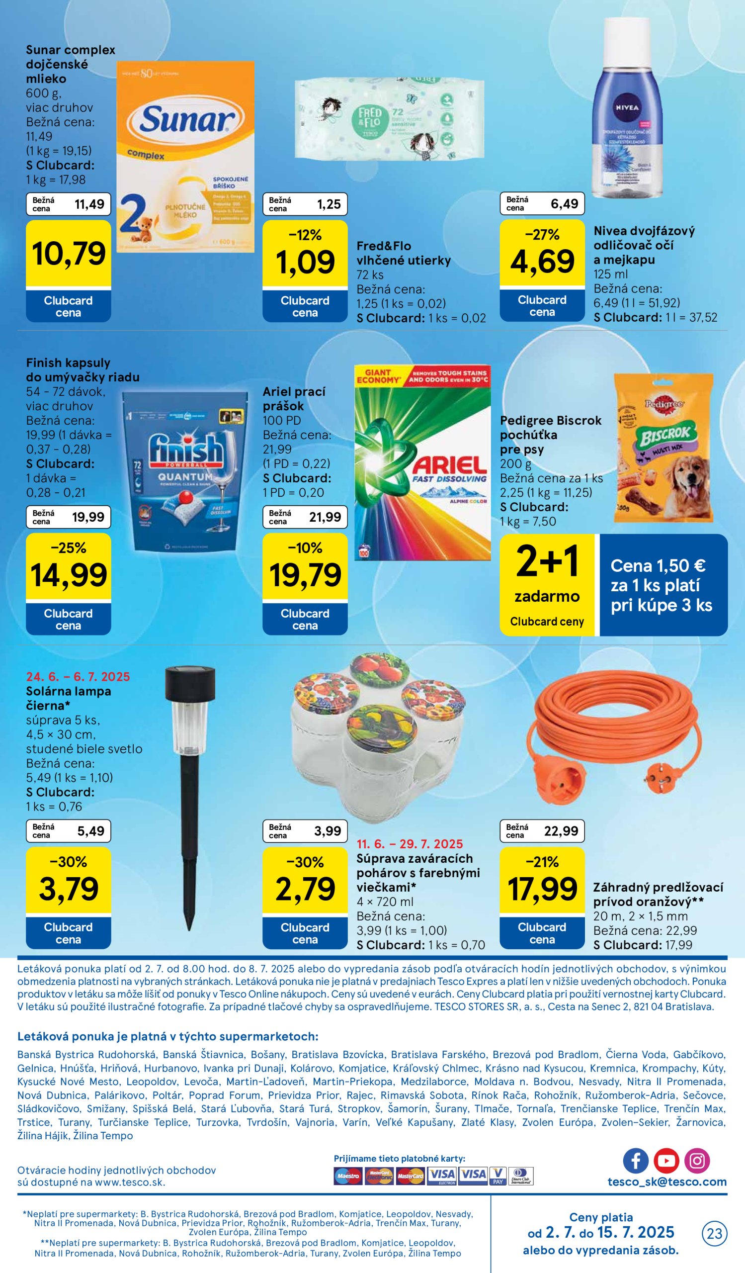 tesco - Leták Tesco supermarket platný od 02.07. do 08.07. - page: 23