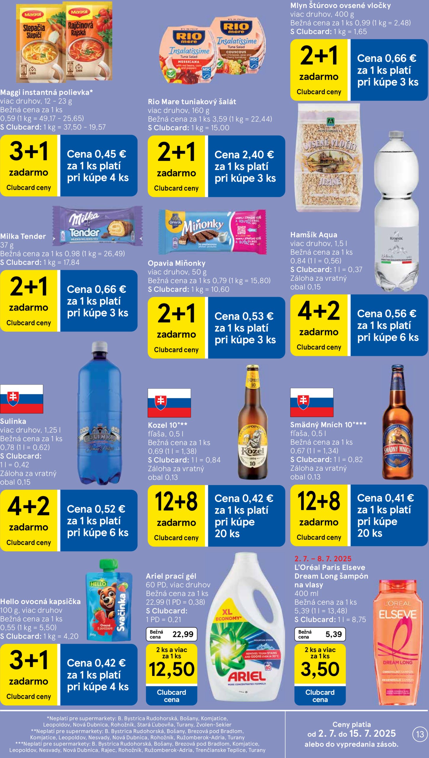 tesco - Leták Tesco supermarket platný od 02.07. do 08.07. - page: 13