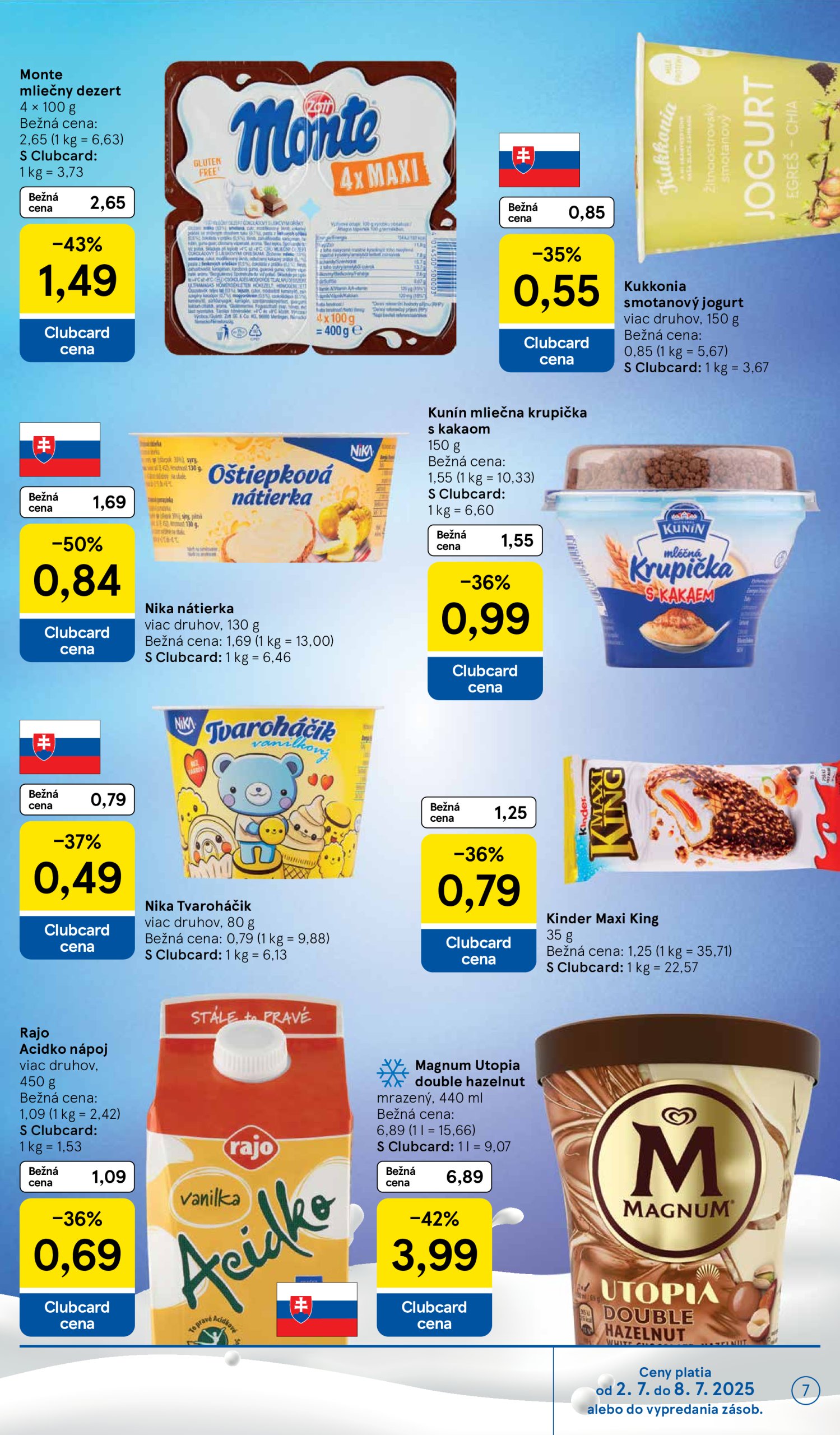 tesco - Leták Tesco supermarket platný od 02.07. do 08.07. - page: 7