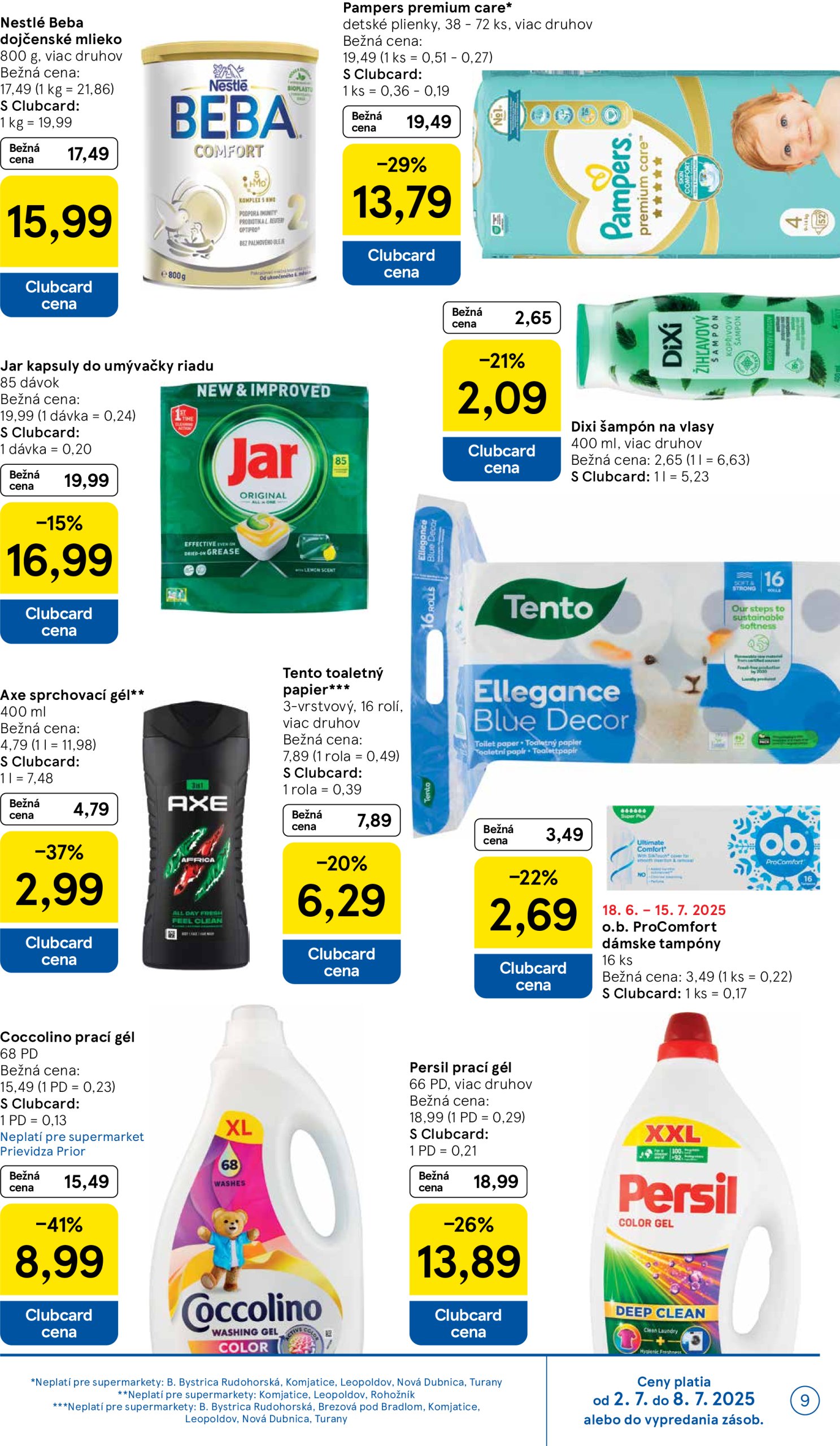tesco - Leták Tesco supermarket platný od 02.07. do 08.07. - page: 9