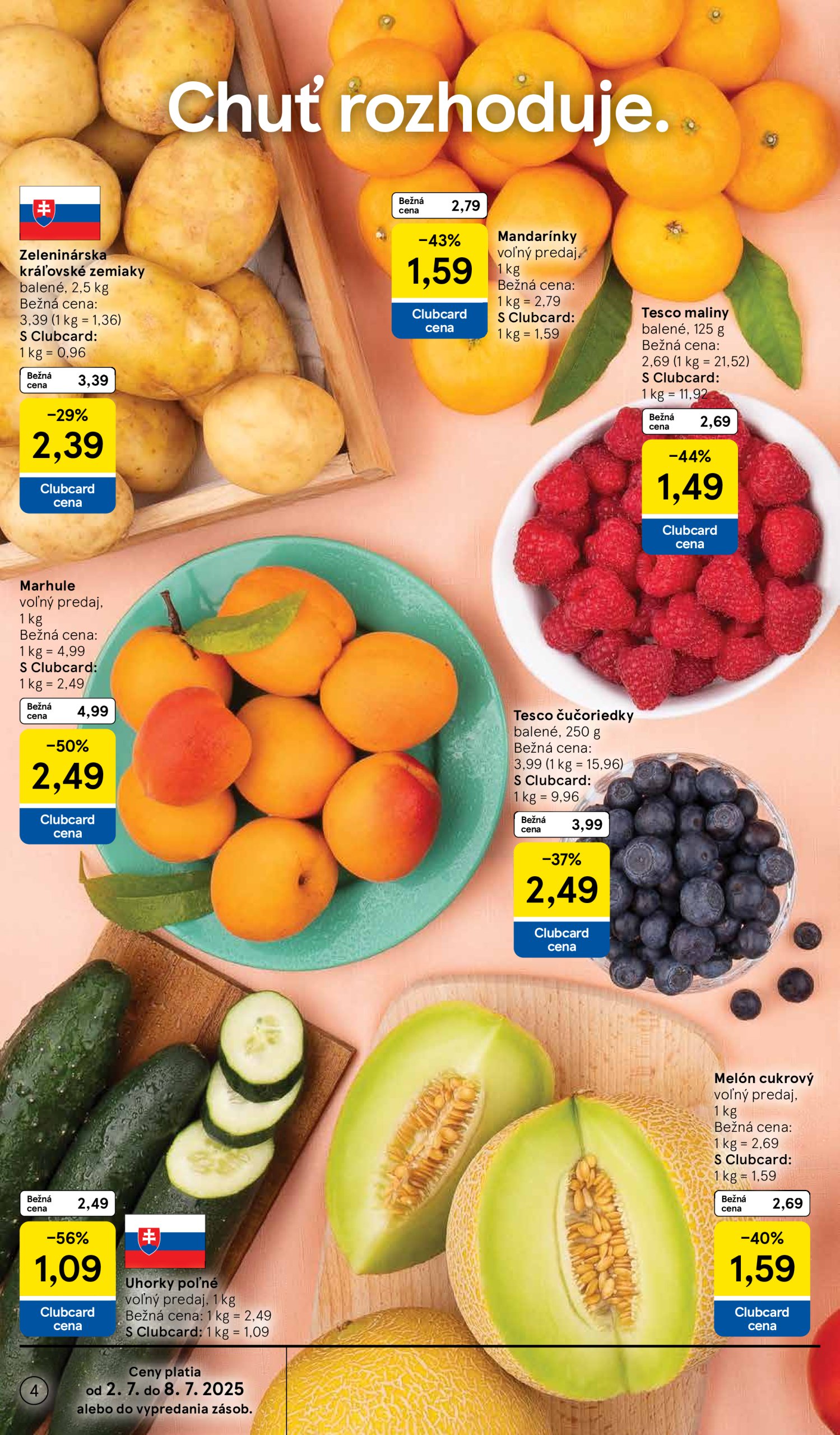 tesco - Leták Tesco supermarket platný od 02.07. do 08.07. - page: 4