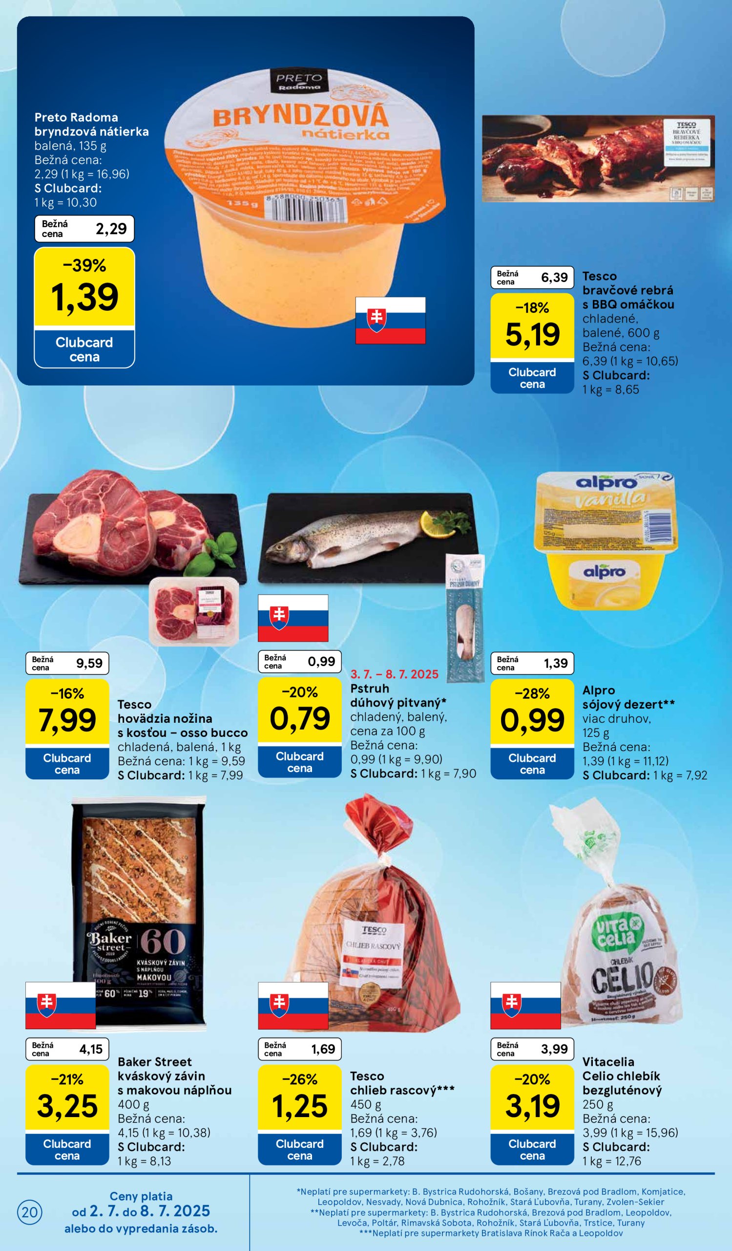 tesco - Leták Tesco supermarket platný od 02.07. do 08.07. - page: 20