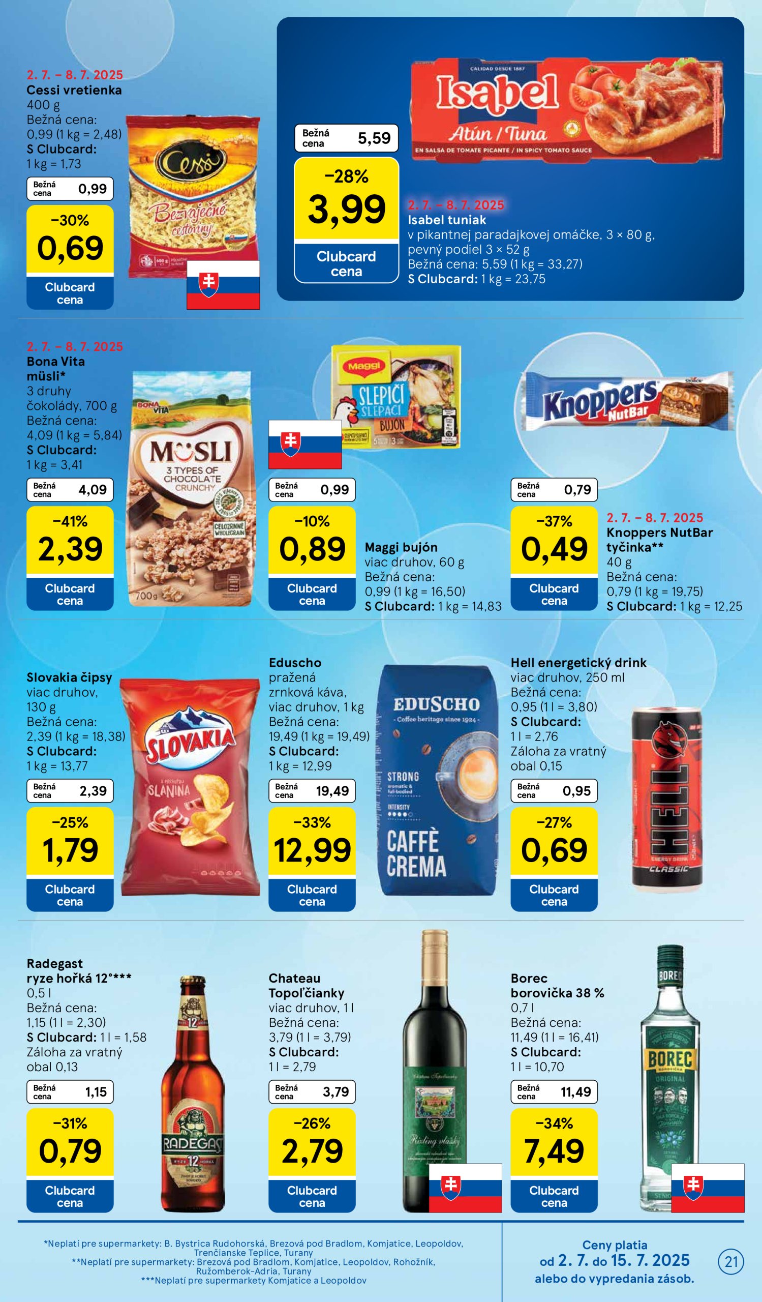 tesco - Leták Tesco supermarket platný od 02.07. do 08.07. - page: 21