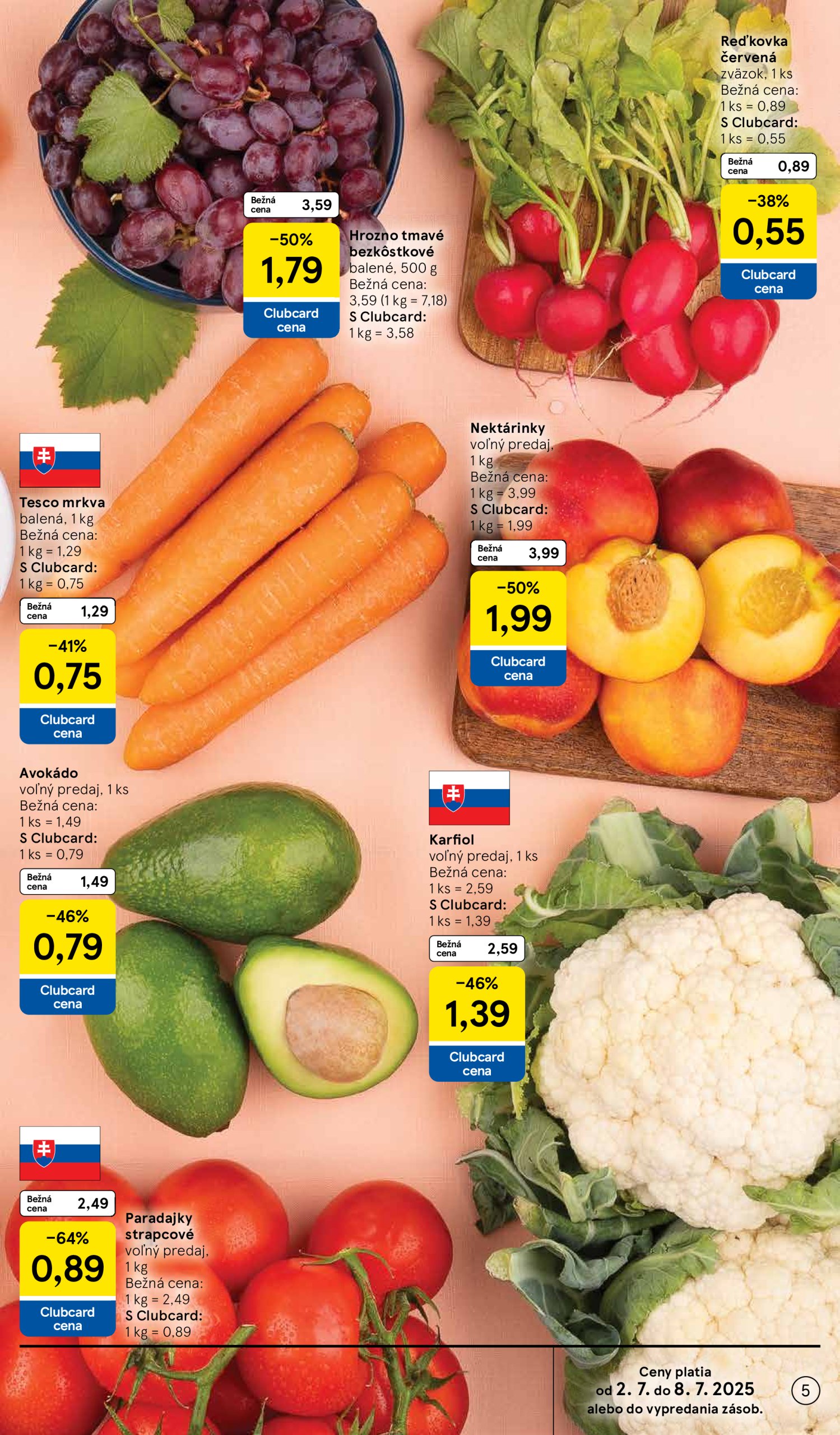 tesco - Leták Tesco supermarket platný od 02.07. do 08.07. - page: 5