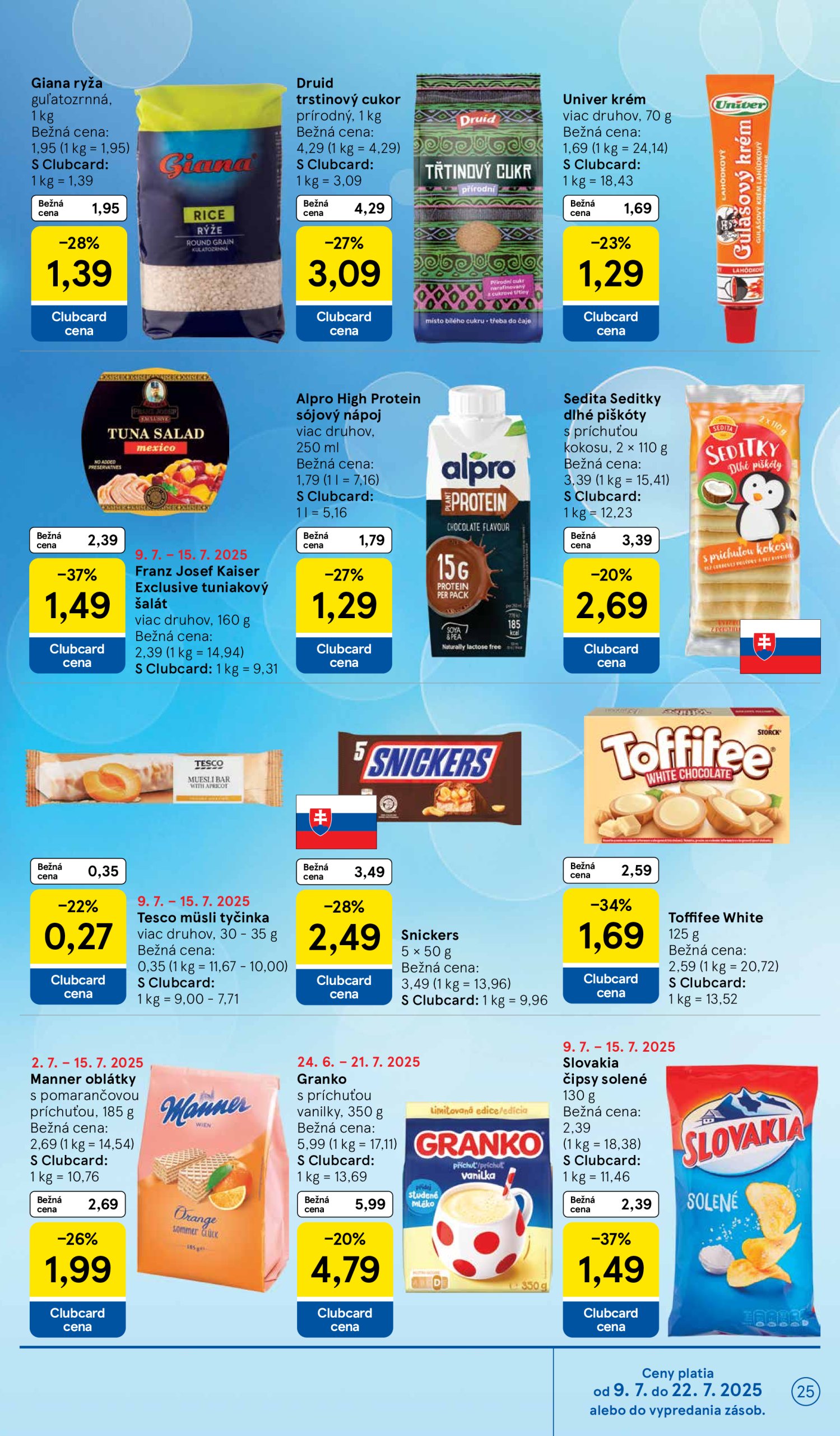 tesco - Leták Tesco platný od 09.07. do 15.07. - page: 25