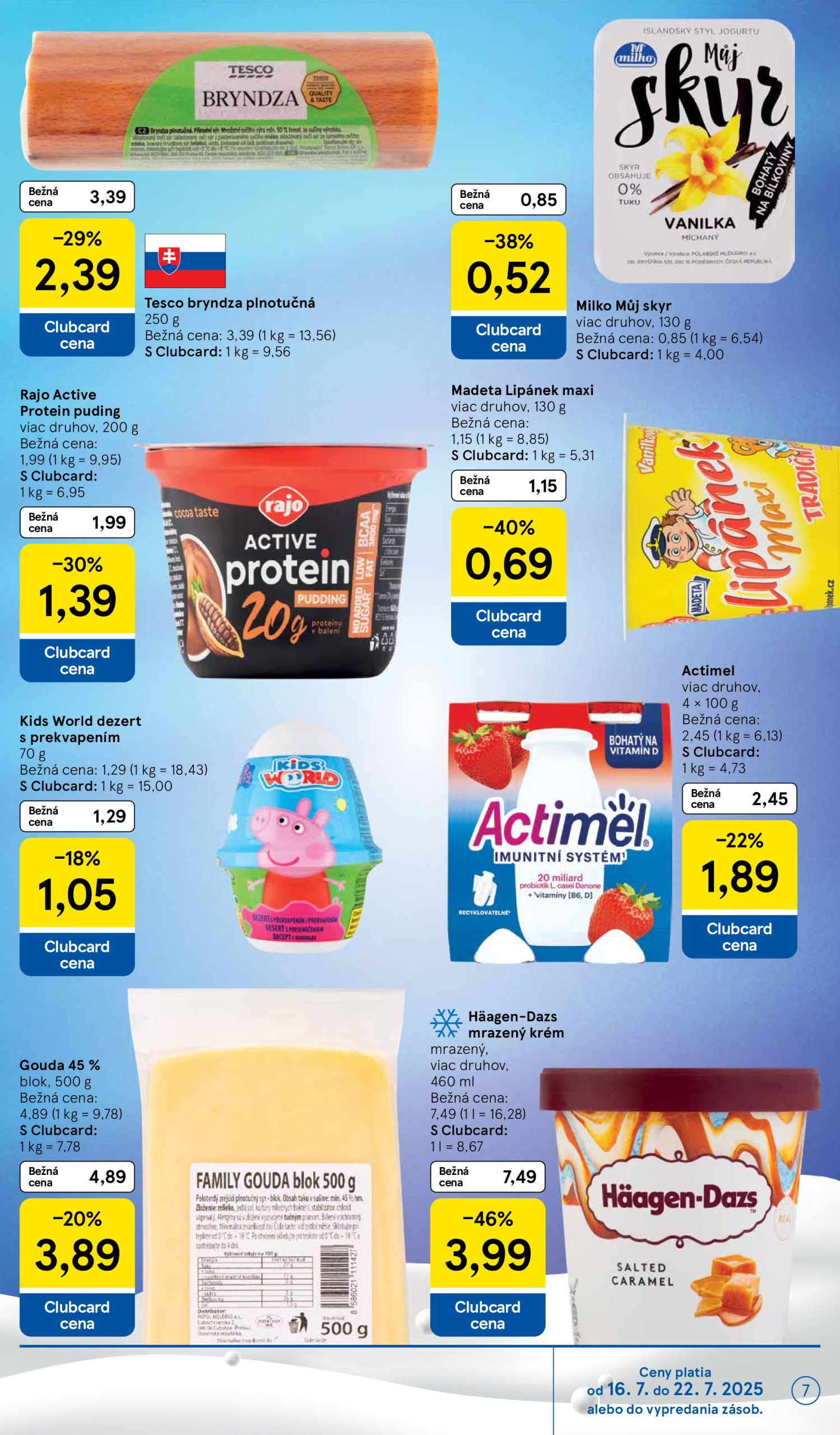 tesco - Leták Tesco supermarket platný od 16.07. do 22.07. - page: 7
