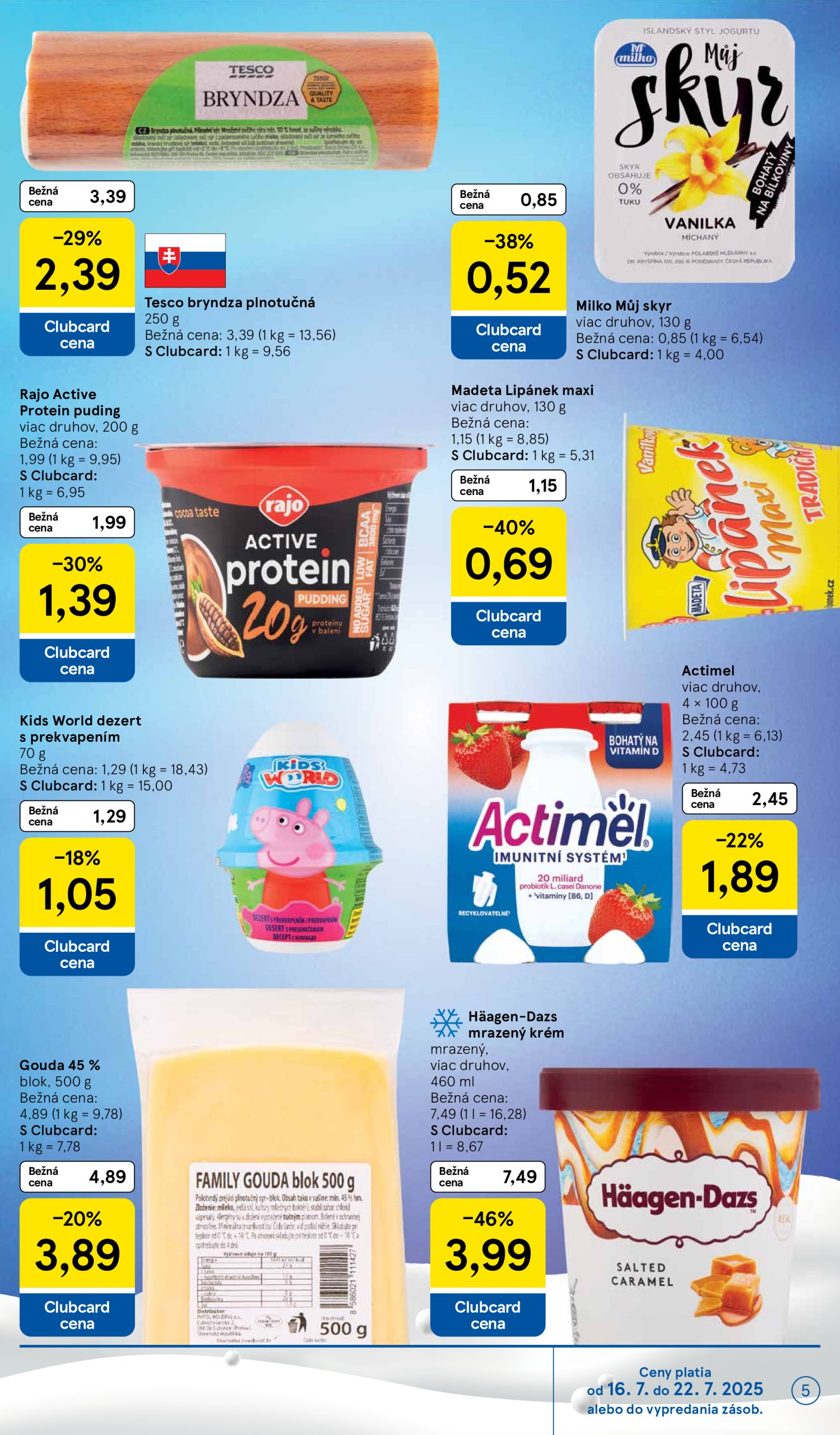 tesco - Leták Tesco platný od 16.07. do 22.07. - page: 5 tesco - Leták Tesco platný od 16.07. do 22.07. - page: 5