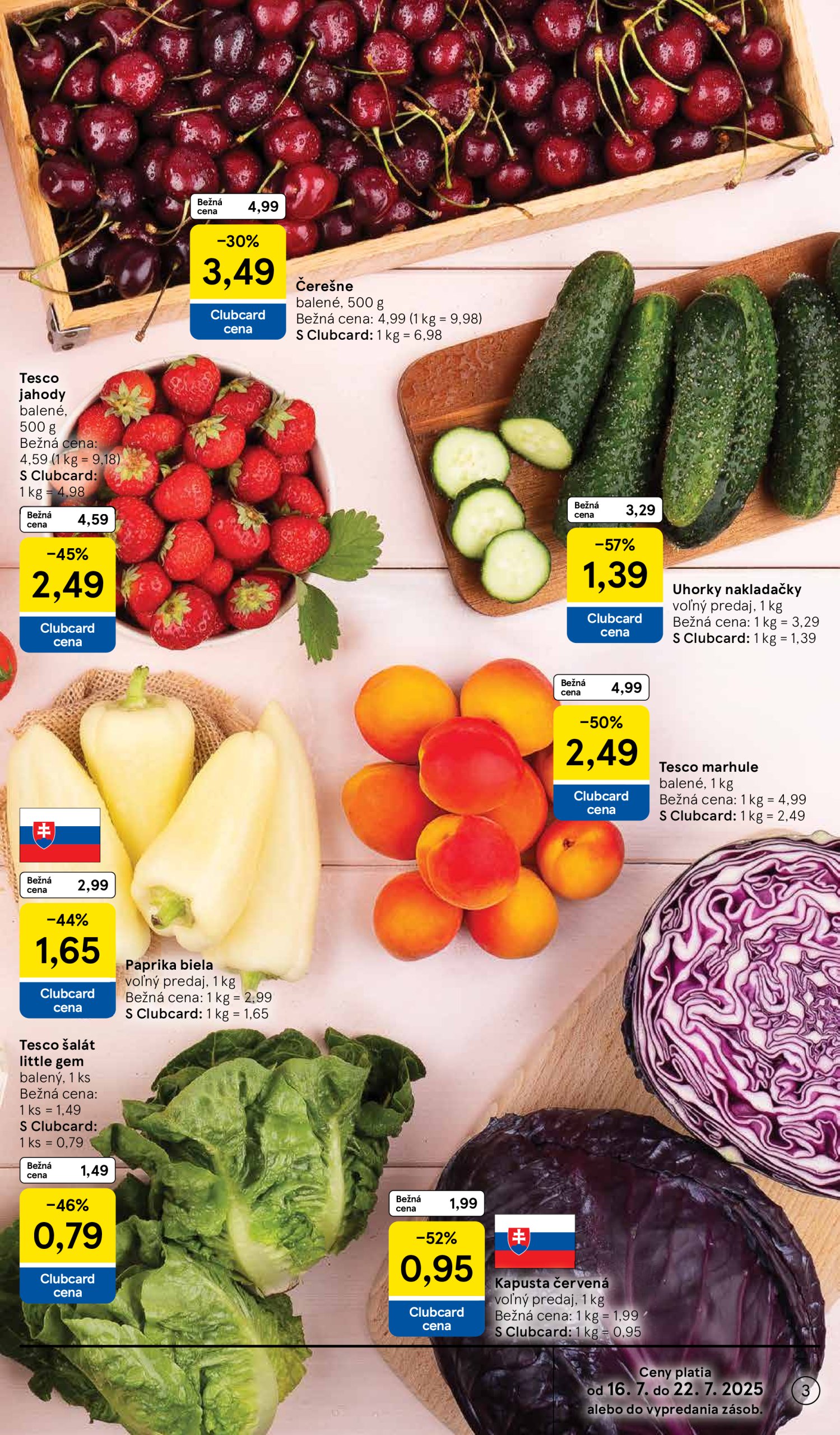 tesco - Leták Tesco platný od 16.07. do 22.07. - page: 3 tesco - Leták Tesco platný od 16.07. do 22.07. - page: 3
