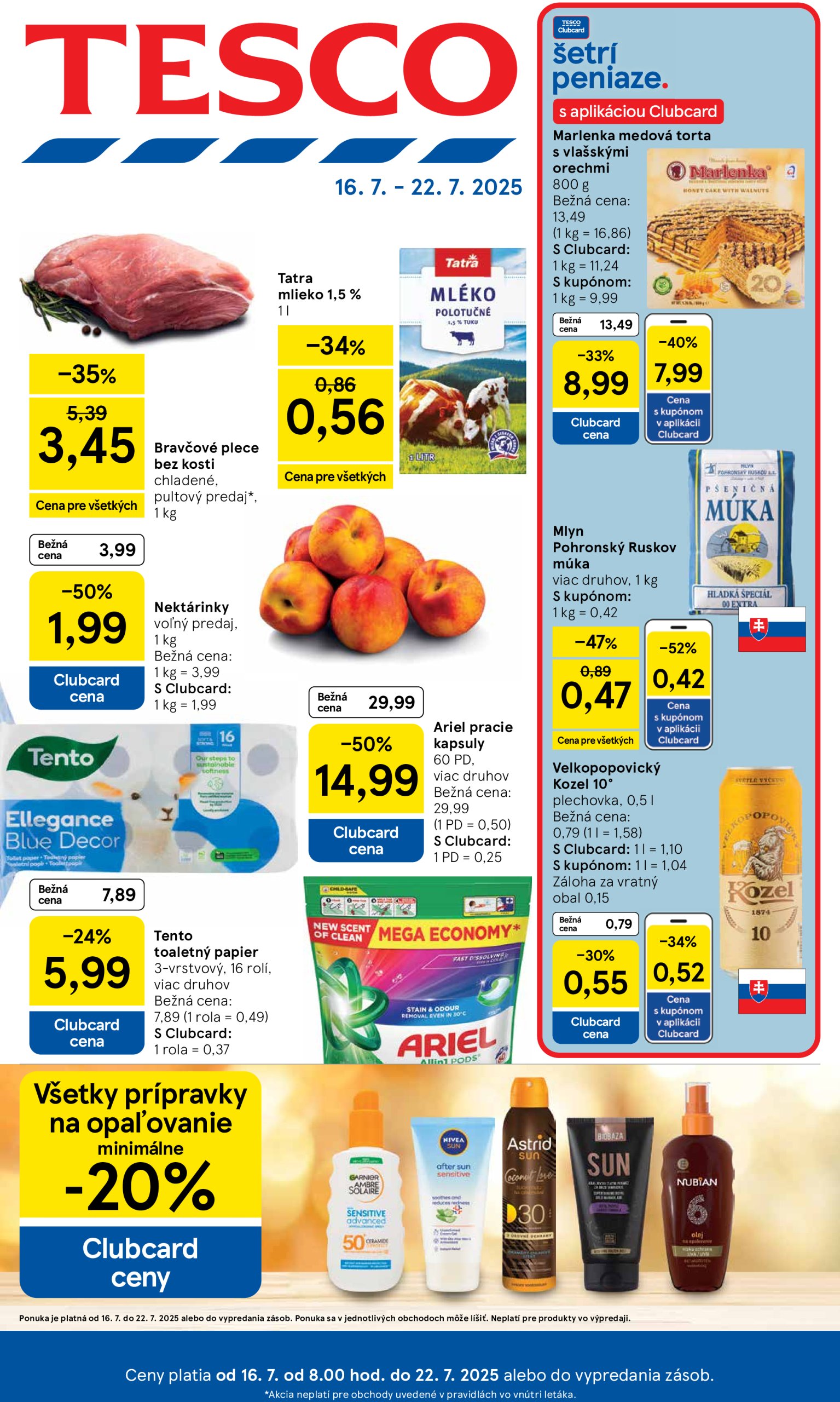 tesco - Leták Tesco platný od 16.07. do 22.07. - page: 1 tesco - Leták Tesco platný od 16.07. do 22.07. - page: 1