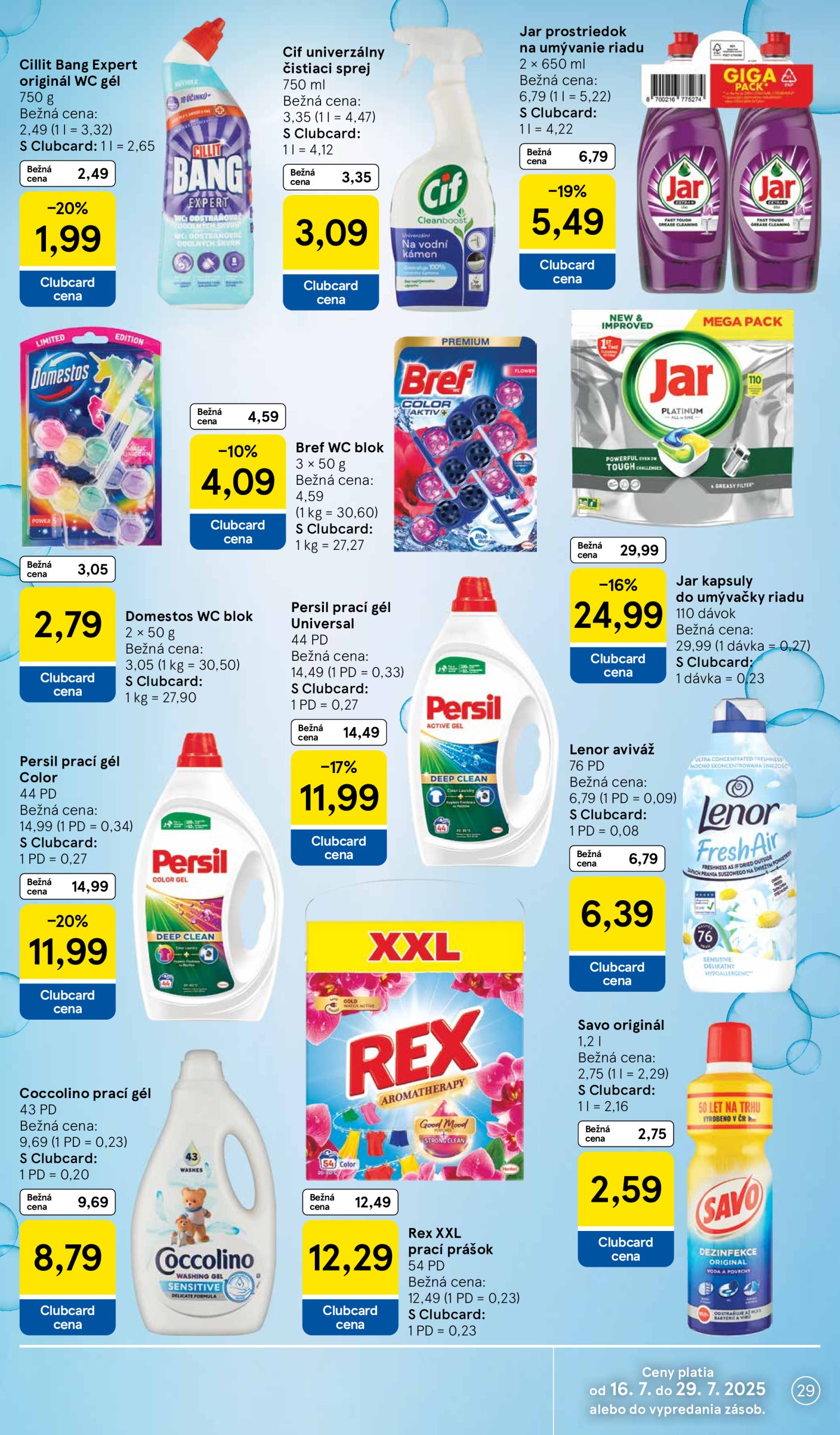 tesco - Leták Tesco platný od 16.07. do 22.07. - page: 29 tesco - Leták Tesco platný od 16.07. do 22.07. - page: 29