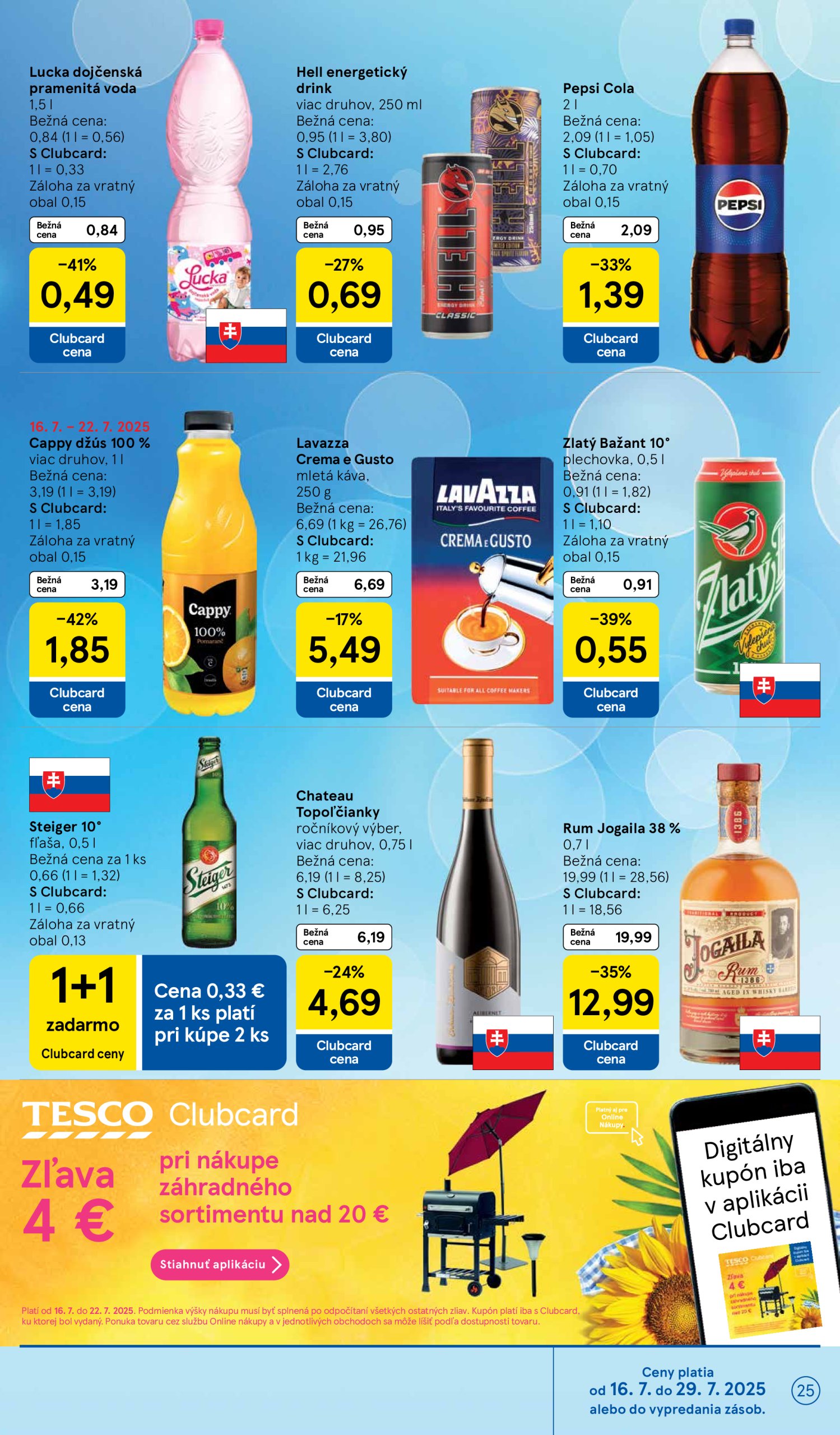 tesco - Leták Tesco platný od 16.07. do 22.07. - page: 25 tesco - Leták Tesco platný od 16.07. do 22.07. - page: 25
