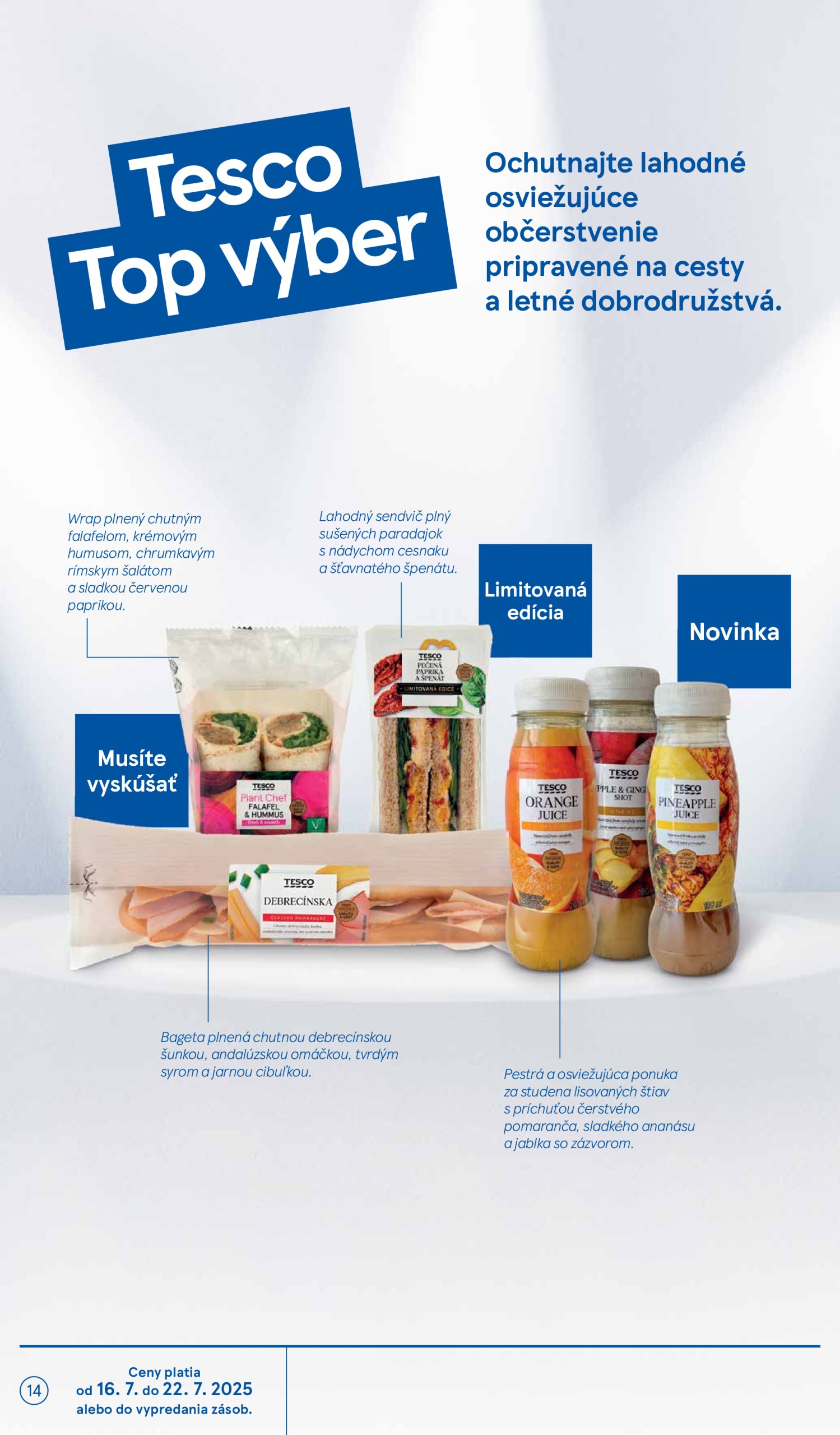 tesco - Leták Tesco platný od 16.07. do 22.07. - page: 14 tesco - Leták Tesco platný od 16.07. do 22.07. - page: 14