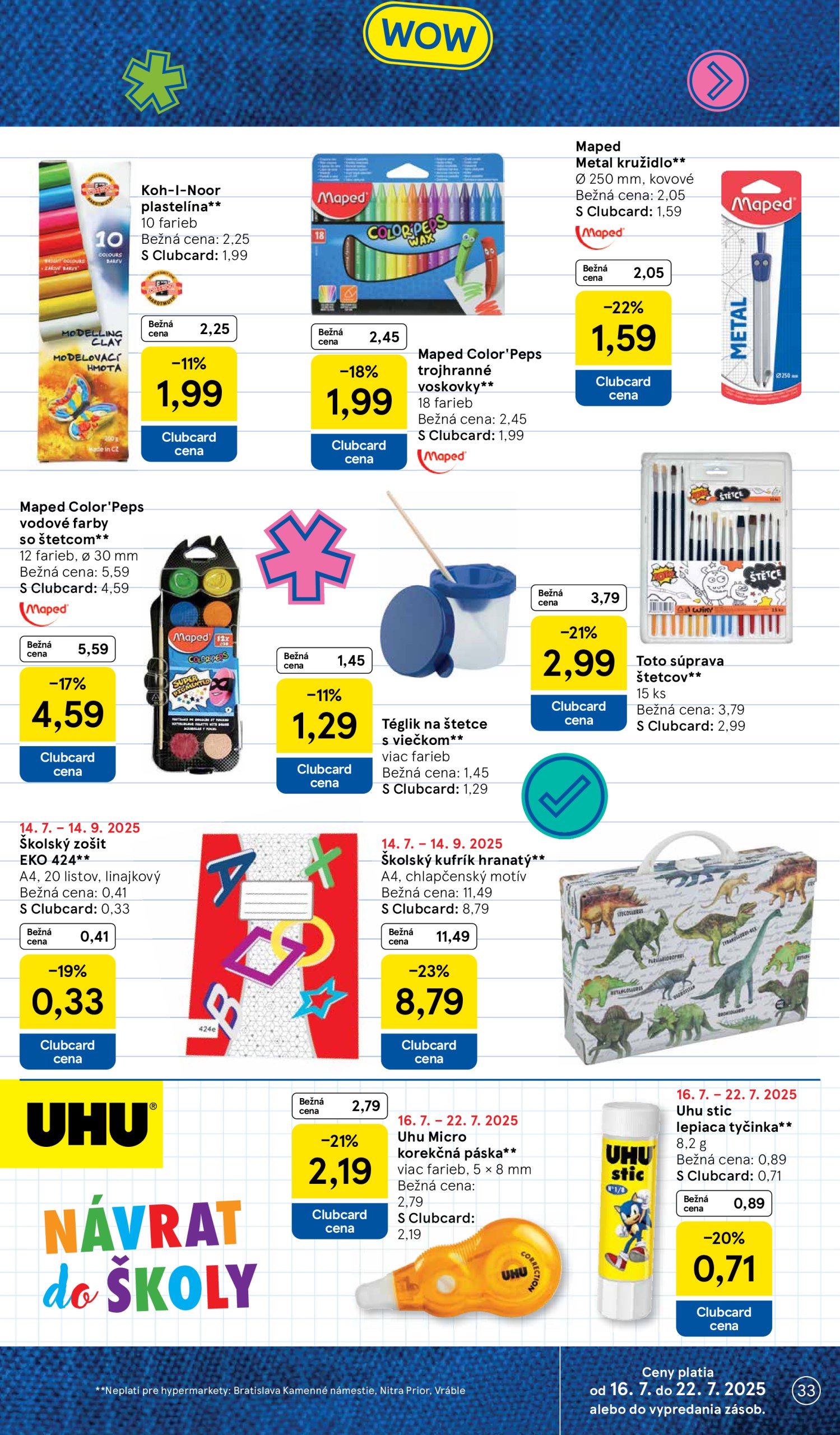 tesco - Leták Tesco platný od 16.07. do 22.07. - page: 33 tesco - Leták Tesco platný od 16.07. do 22.07. - page: 33