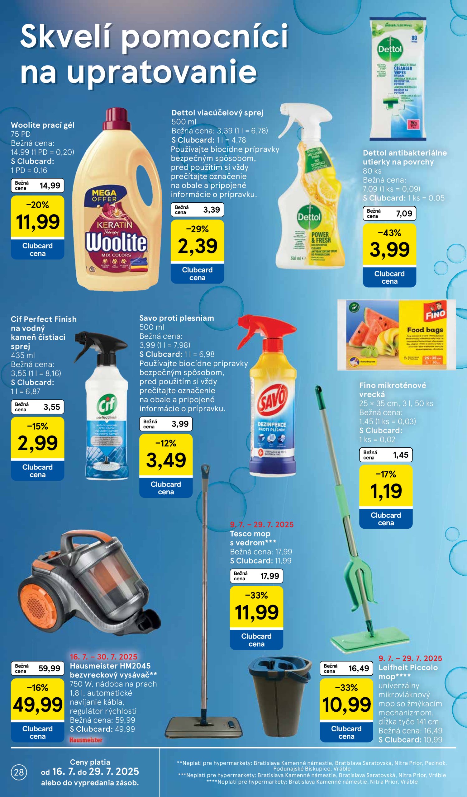 tesco - Leták Tesco platný od 16.07. do 22.07. - page: 28 tesco - Leták Tesco platný od 16.07. do 22.07. - page: 28