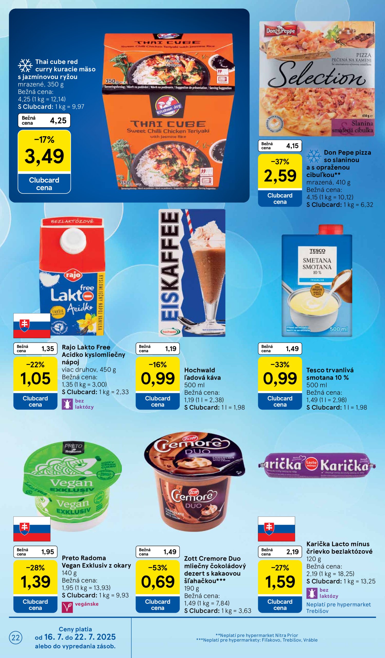 tesco - Leták Tesco platný od 16.07. do 22.07. - page: 22 tesco - Leták Tesco platný od 16.07. do 22.07. - page: 22