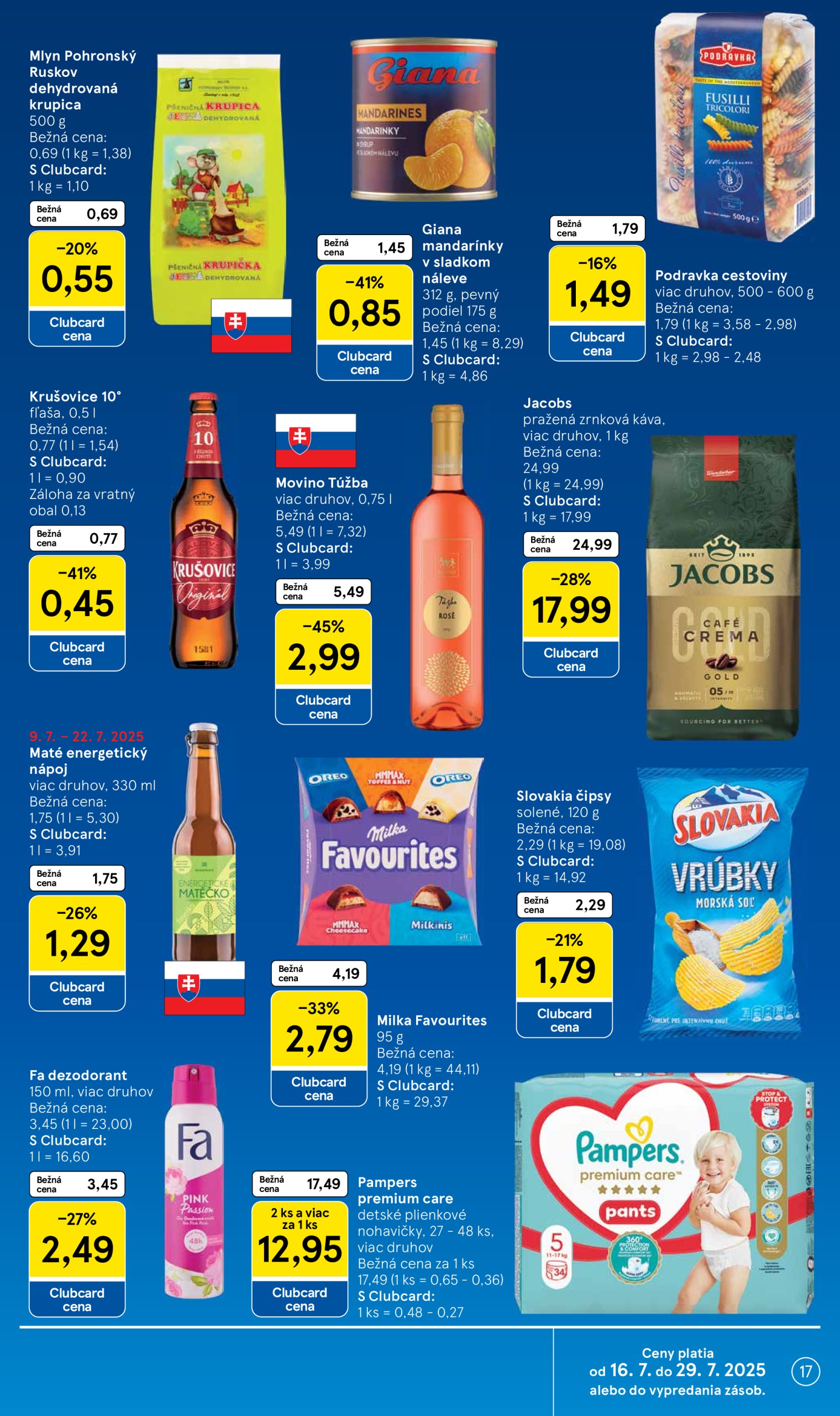 tesco - Leták Tesco platný od 16.07. do 22.07. - page: 17 tesco - Leták Tesco platný od 16.07. do 22.07. - page: 17
