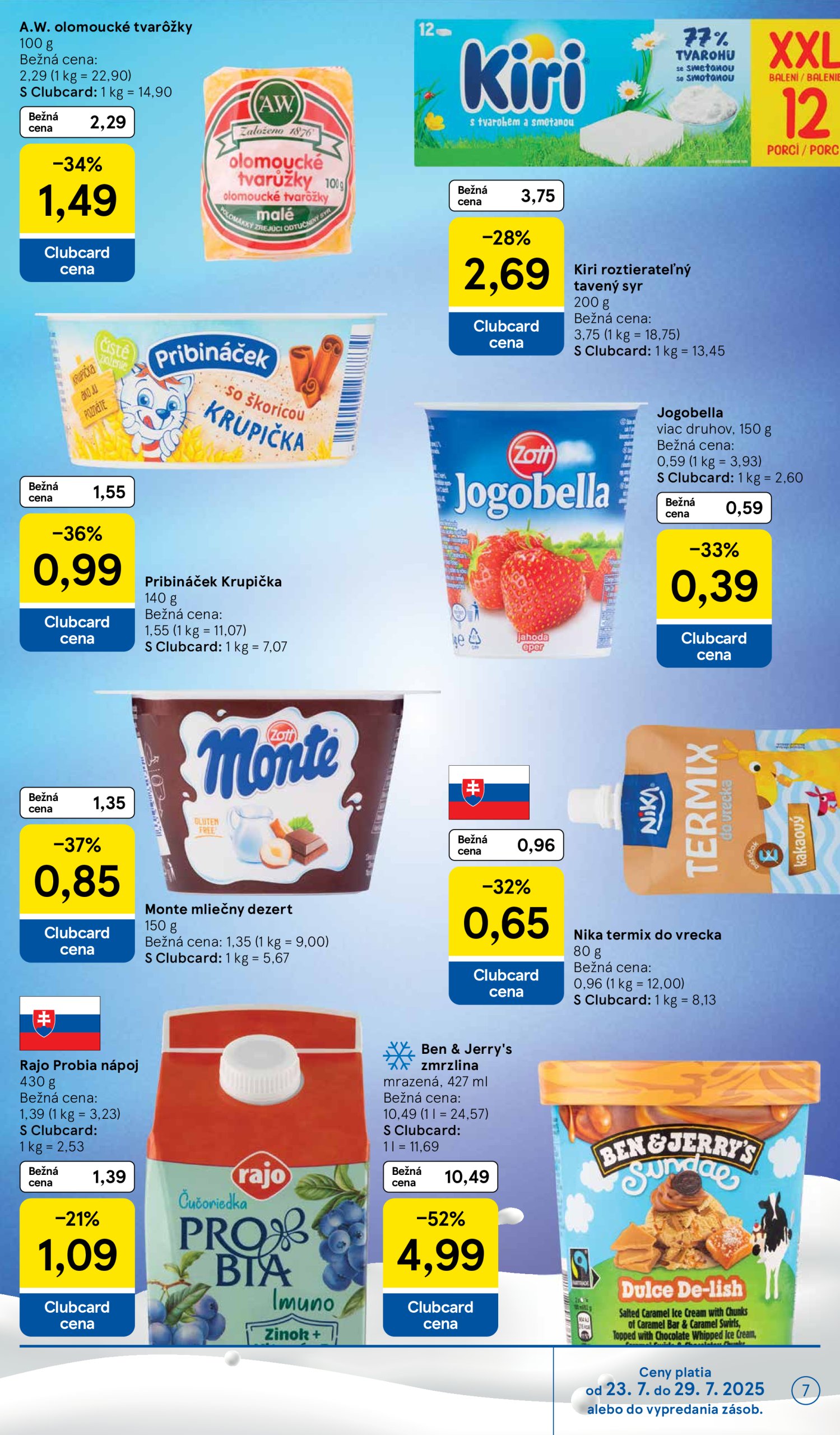 tesco - Leták Tesco supermarket platný od 23.07. do 29.07. - page: 7