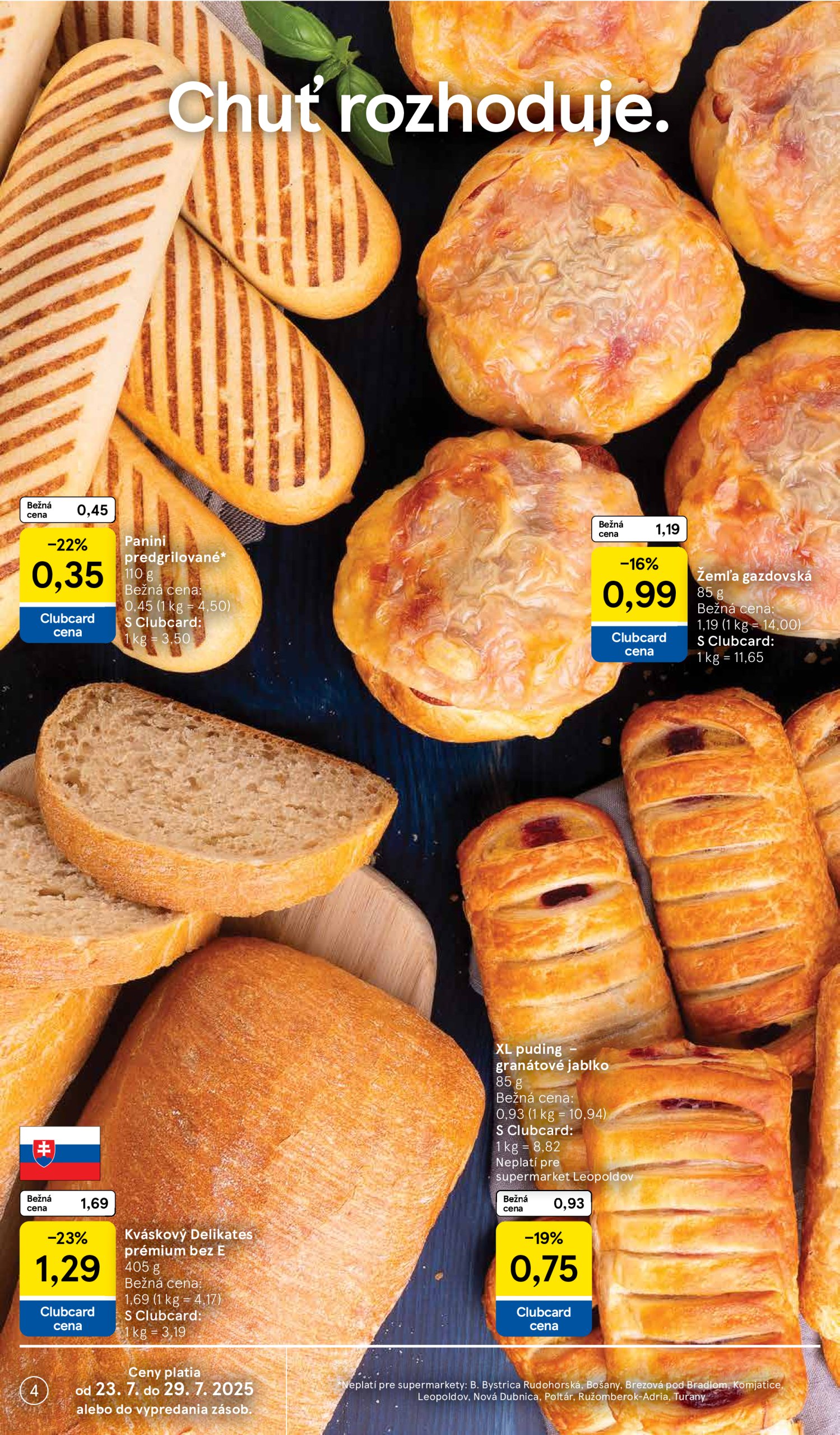 tesco - Leták Tesco supermarket platný od 23.07. do 29.07. - page: 4