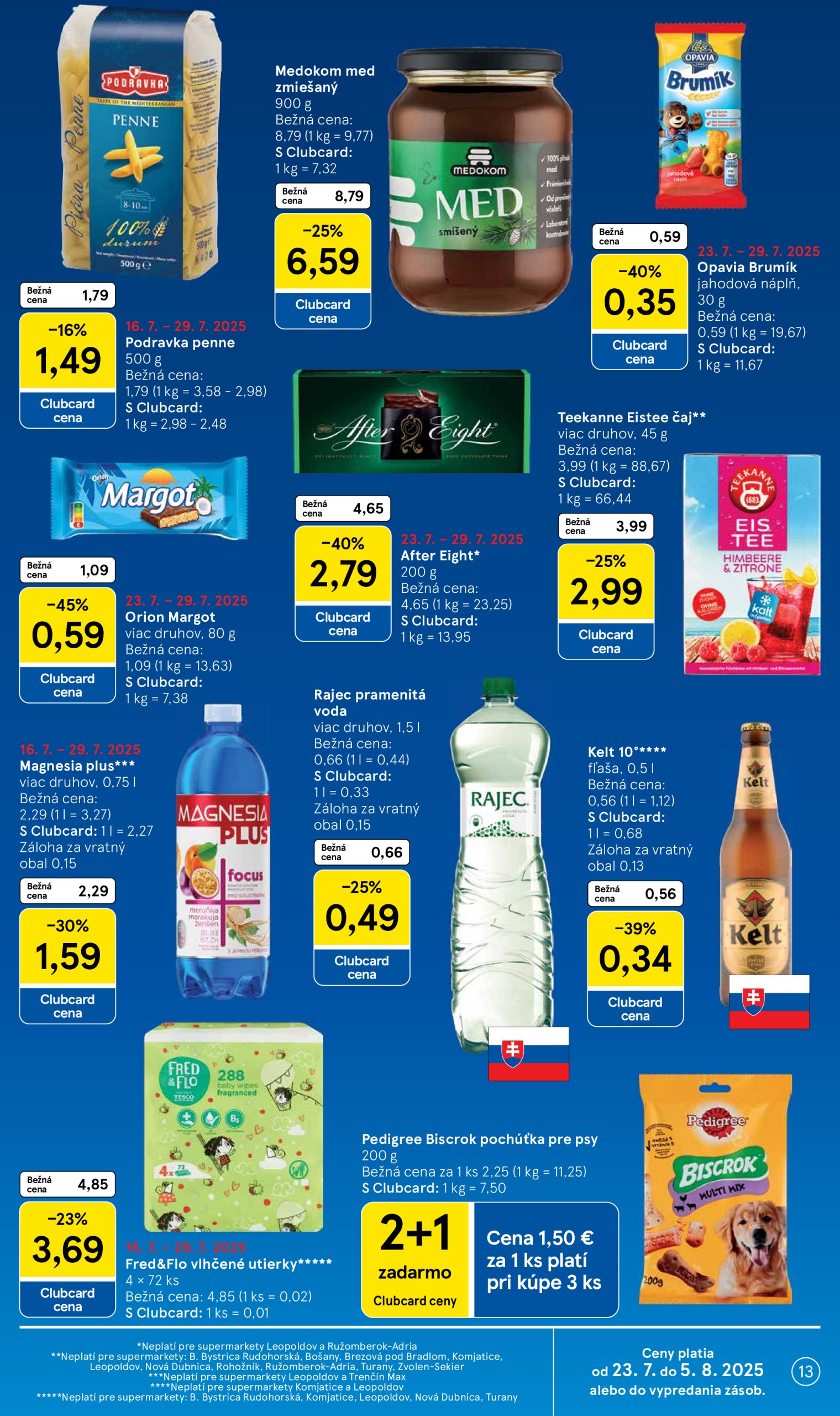 tesco - Leták Tesco supermarket platný od 23.07. do 29.07. - page: 13