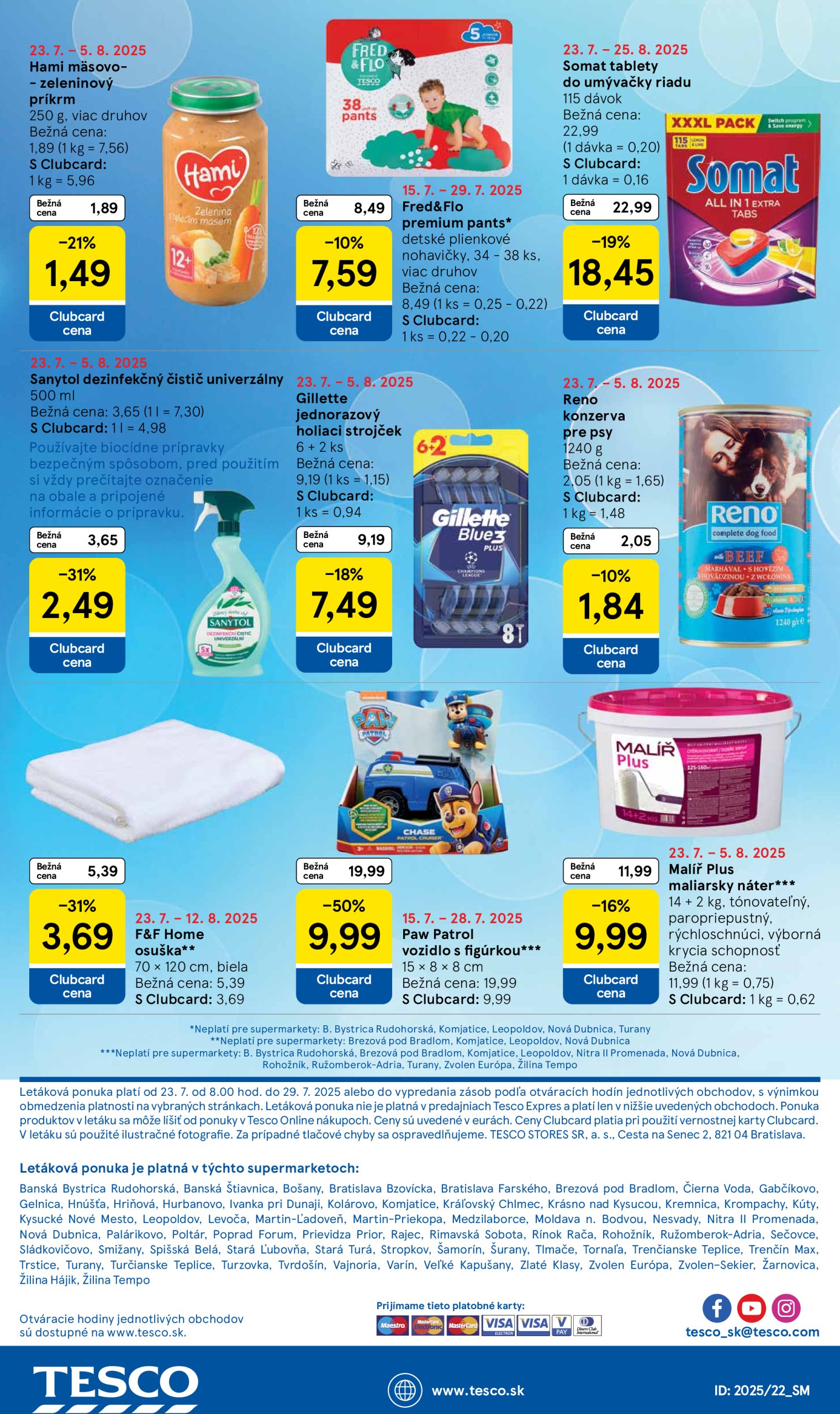 tesco - Leták Tesco supermarket platný od 23.07. do 29.07. - page: 23