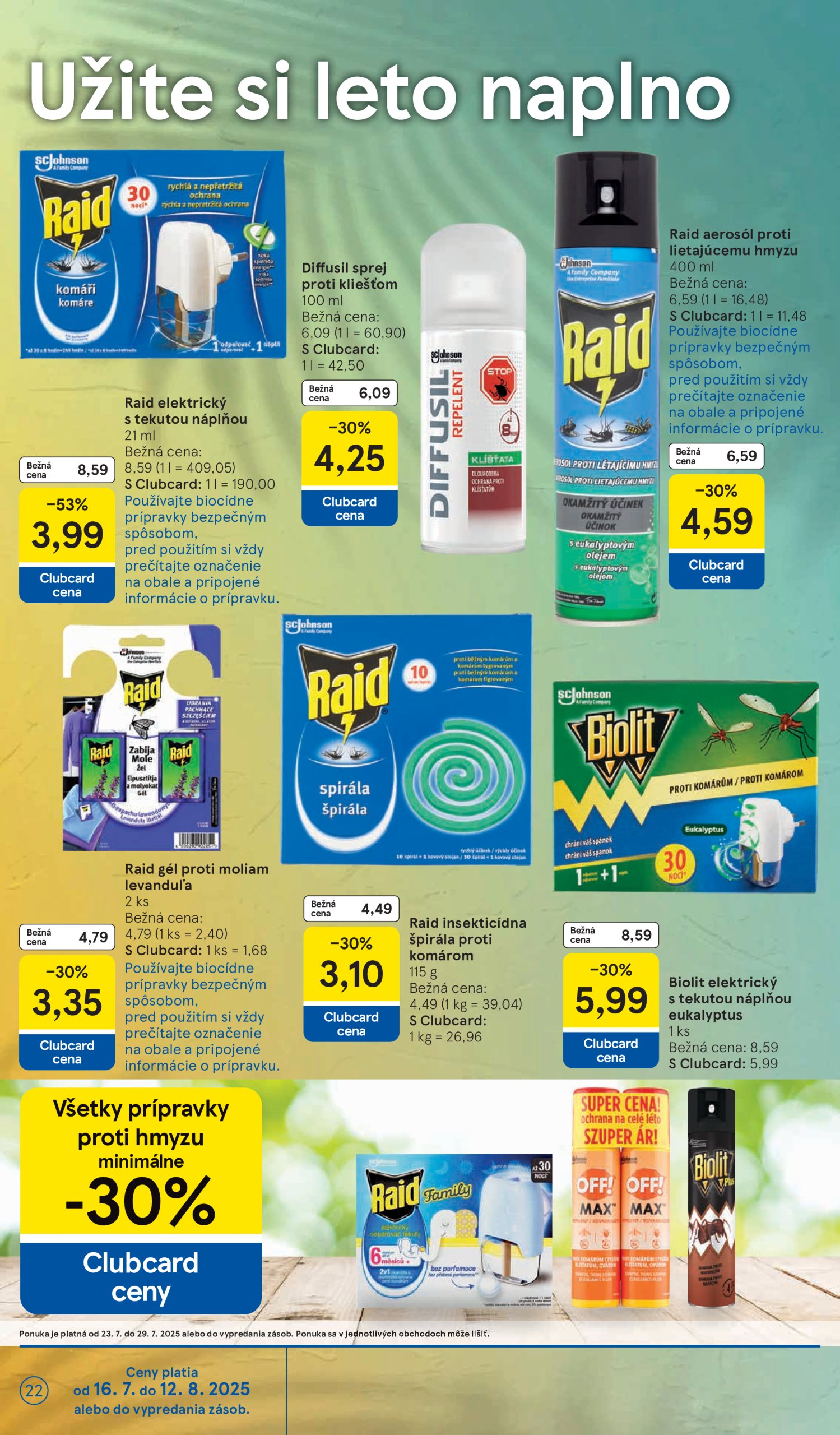 tesco - Leták Tesco supermarket platný od 23.07. do 29.07. - page: 22